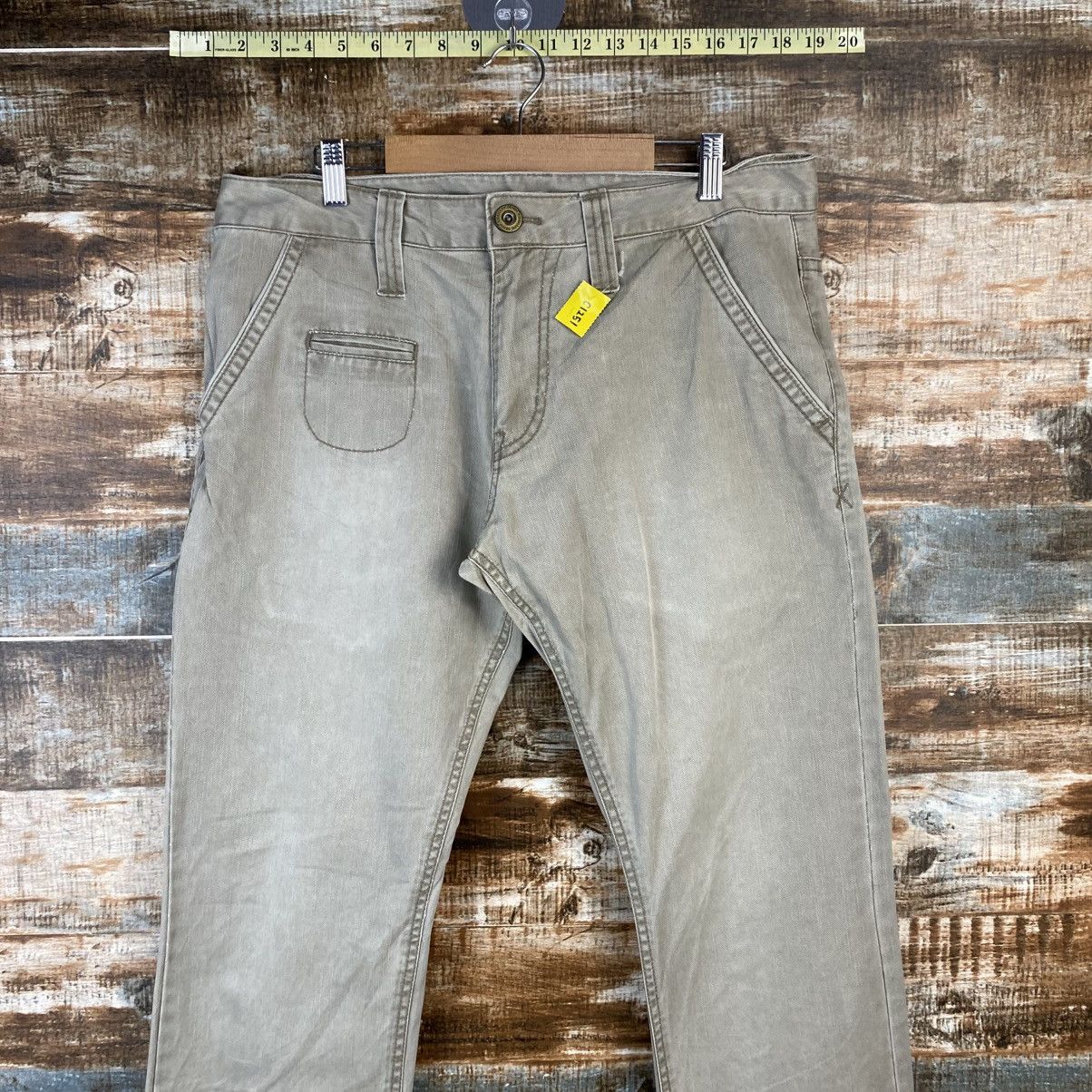 Japanese Brand DL Kiss Mart Beige Casual Pants #C1251 Size US 33 - 2 Thumbnail