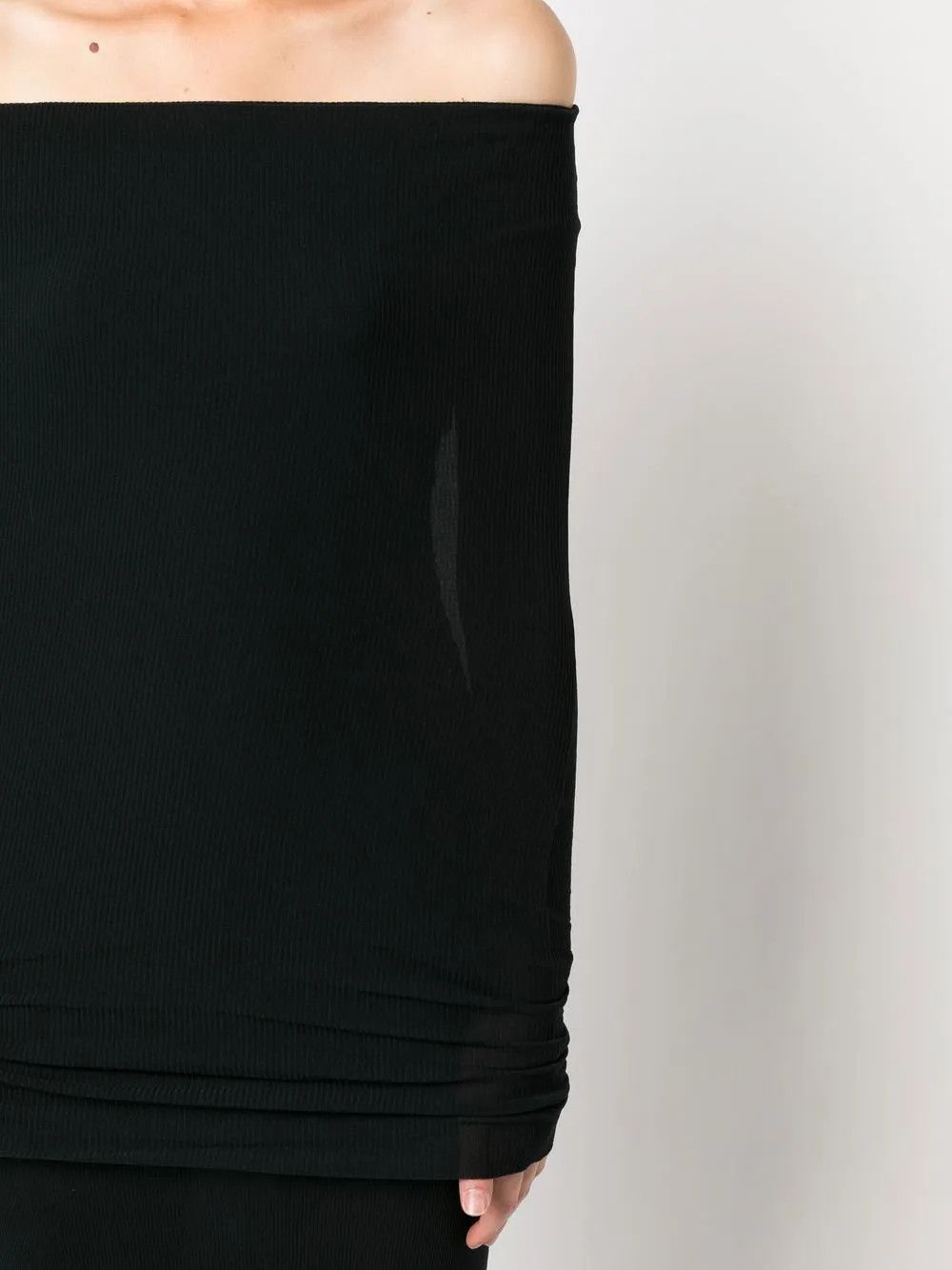 Balenciaga o1y0625 Maxi Dress in Black Size S / US 4 / IT 40 - 2 Thumbnail