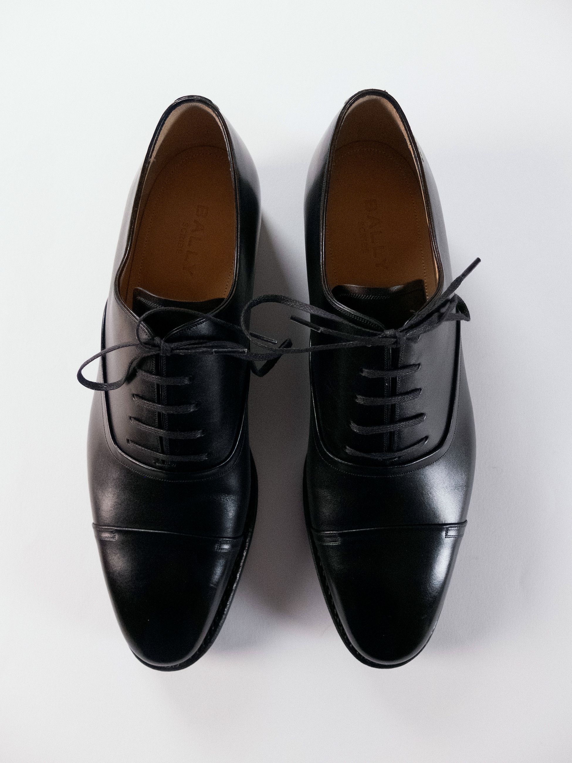 Bally BALLY Scribe black Goodyear welted leather Oxford shoes Size US 10 / EU 43 - 3 Thumbnail