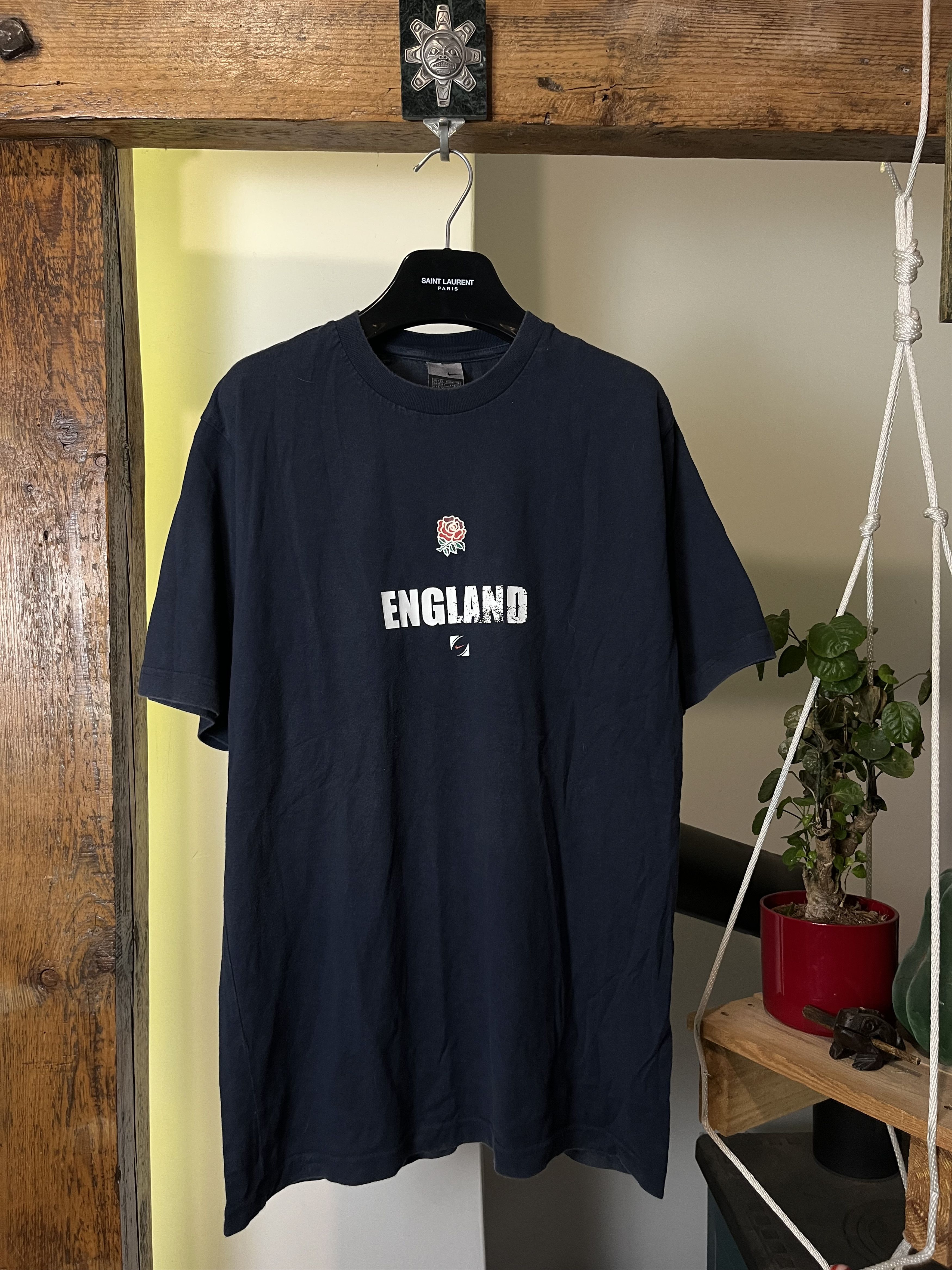 Nike × Vintage Vintage 00s Nike Rugby England Team Size US L / EU 52-54 / 3 - 1 Thumbnail