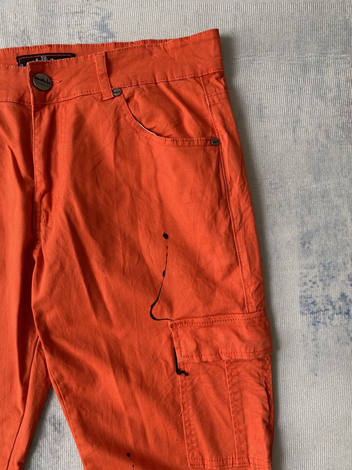Japanese Brand × Seditionaries Denim City Bondage Splatter Design Punk Jeans Size US 34 / EU 50 - 9 Thumbnail