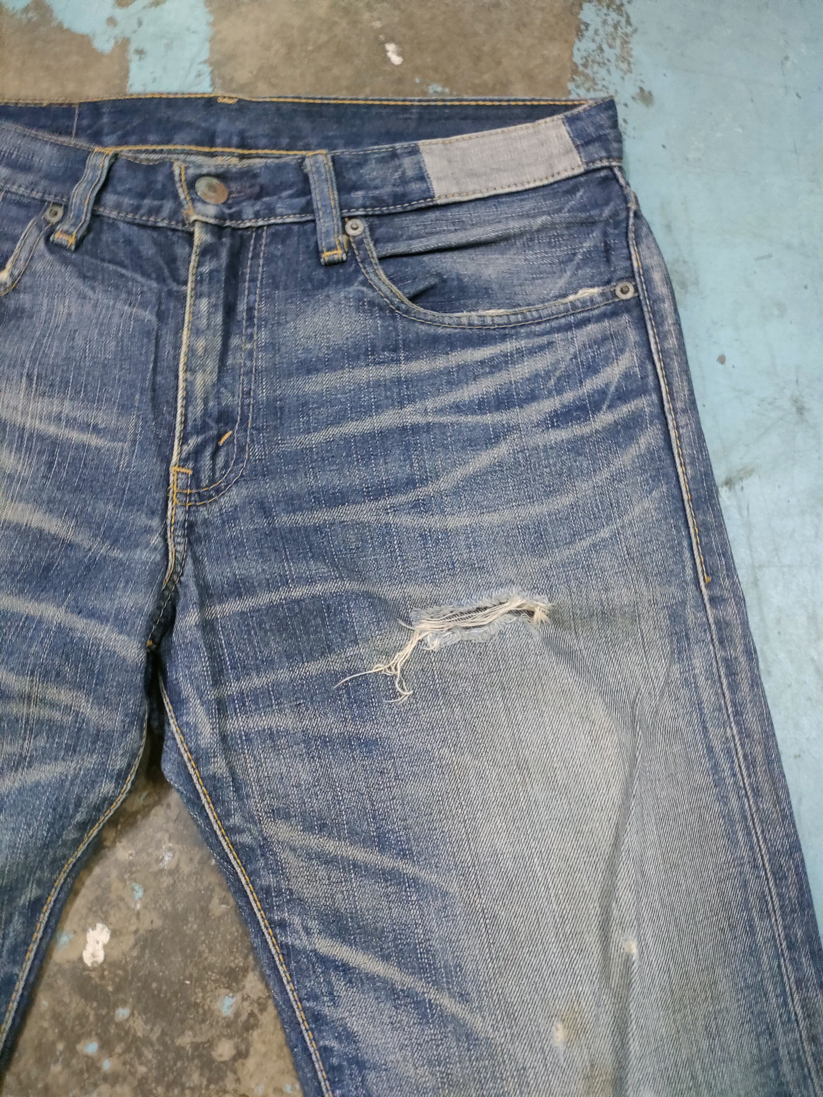 If Six Was Nine × Levi's Distressed Levi's 505 Denim Size US 33 - 10 Thumbnail