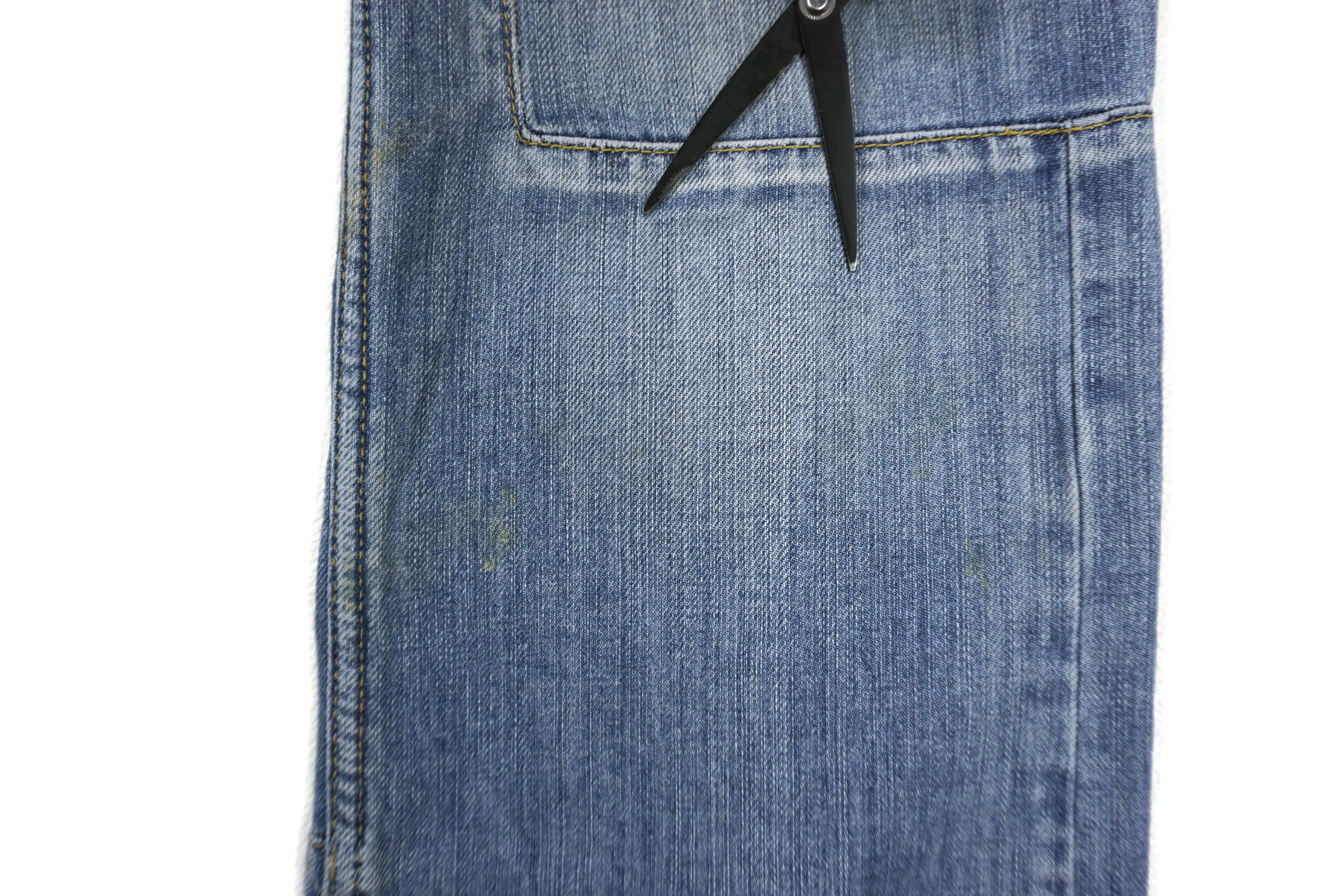 Freeman T. Porter Vintage FTP Jeans Size 32 fit W34xL35.5 Patchwork Straight Size US 32 / EU 48 - 7 Thumbnail
