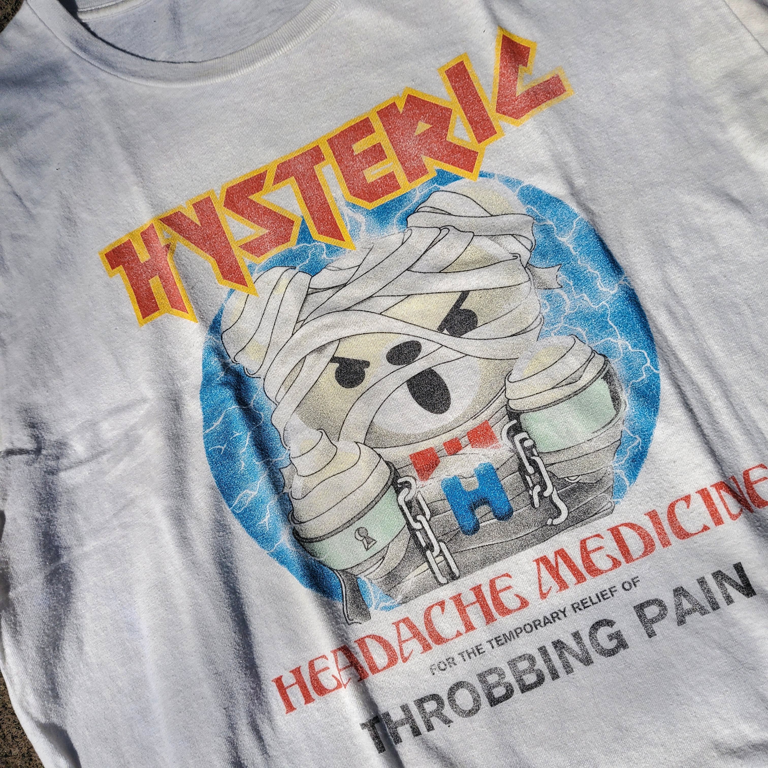 Hysteric Glamour HYSTERIC GLAMOUR Iron Maiden Mummy Distressed Vintage Tee Size US M / EU 48-50 / 2 - 3 Thumbnail