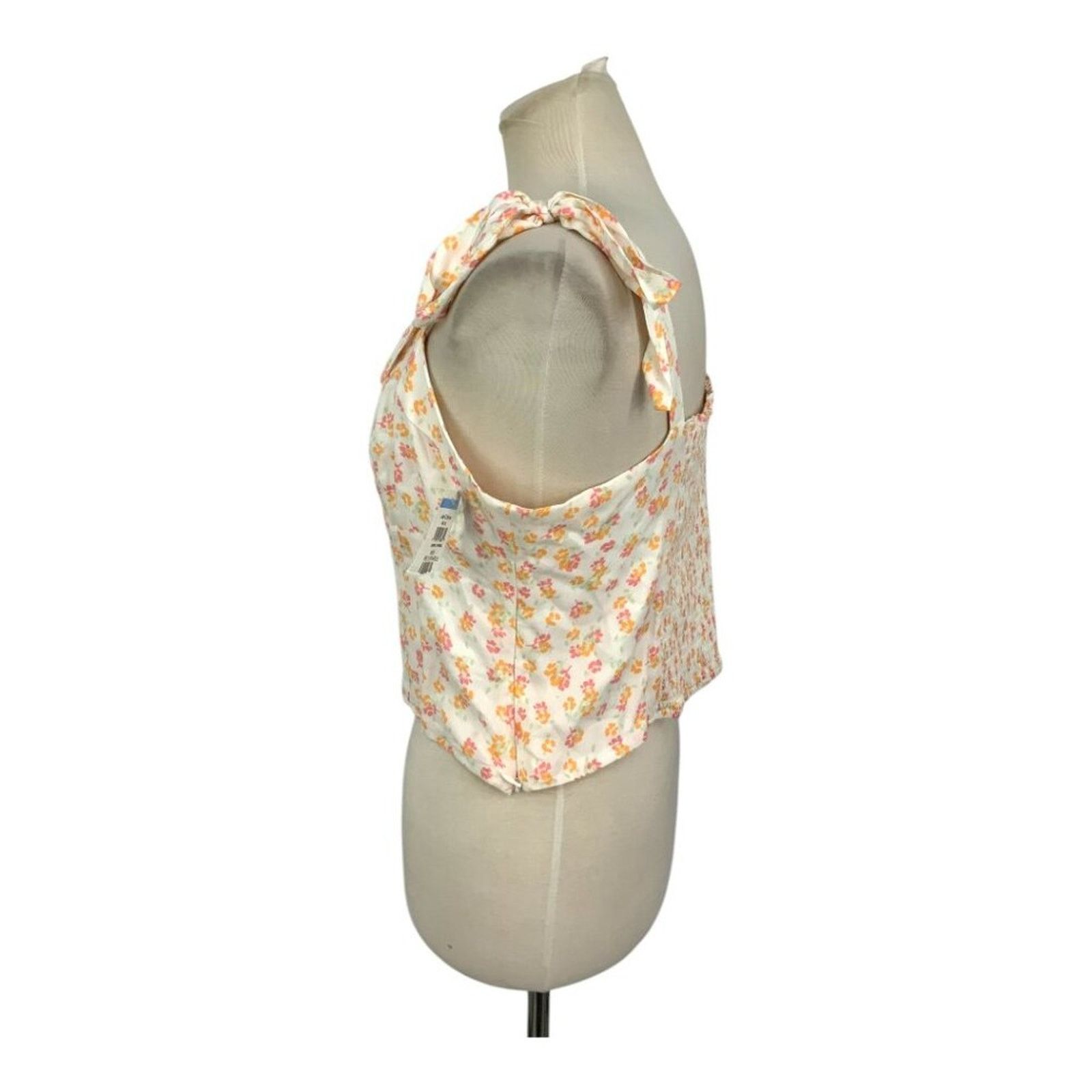 BP. Bp Floral Tie Strap Corset Top Size Large NWOT $29 MSRP Size L / US 10 / IT 46 - 5 Thumbnail