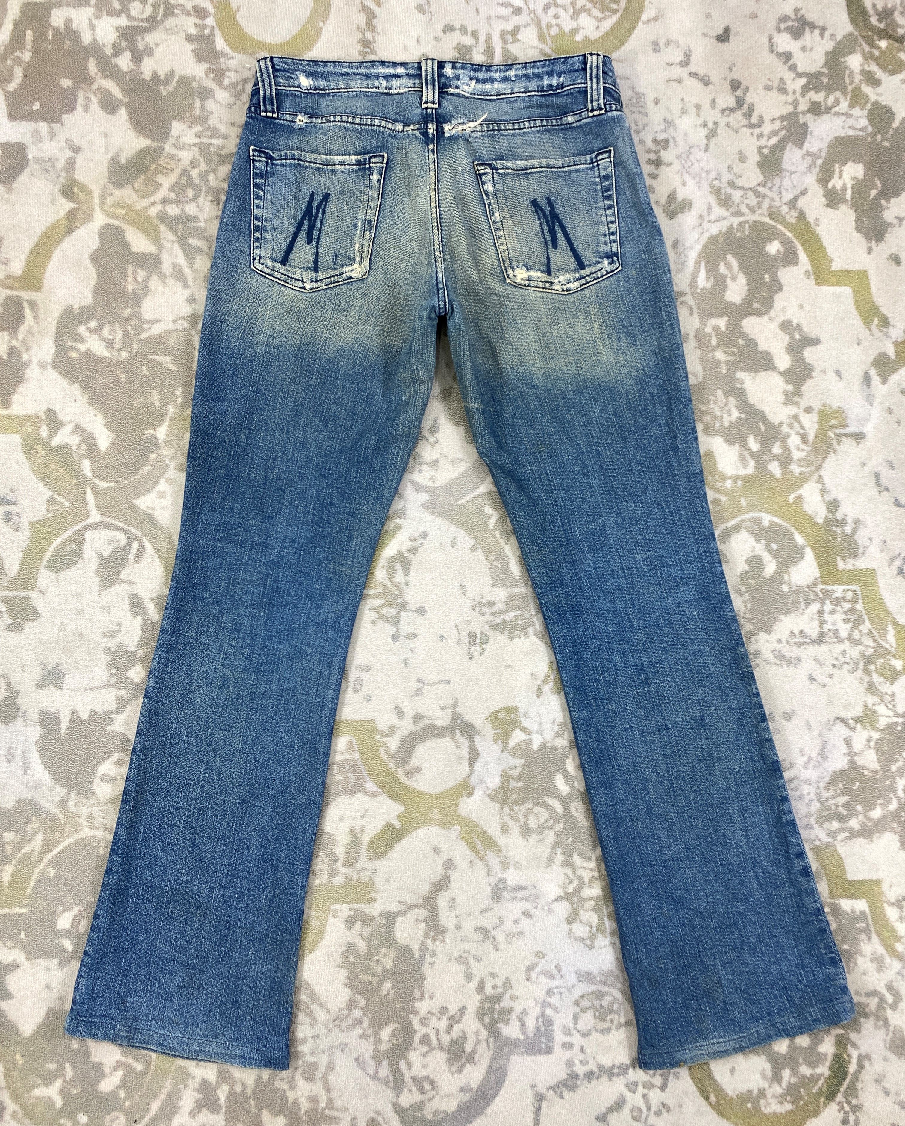 Le Grande Bleu (L.G.B.) Vintage japanese LGB style Jeans 33x31.5 - JN2982 Size US 33 - 2 Thumbnail