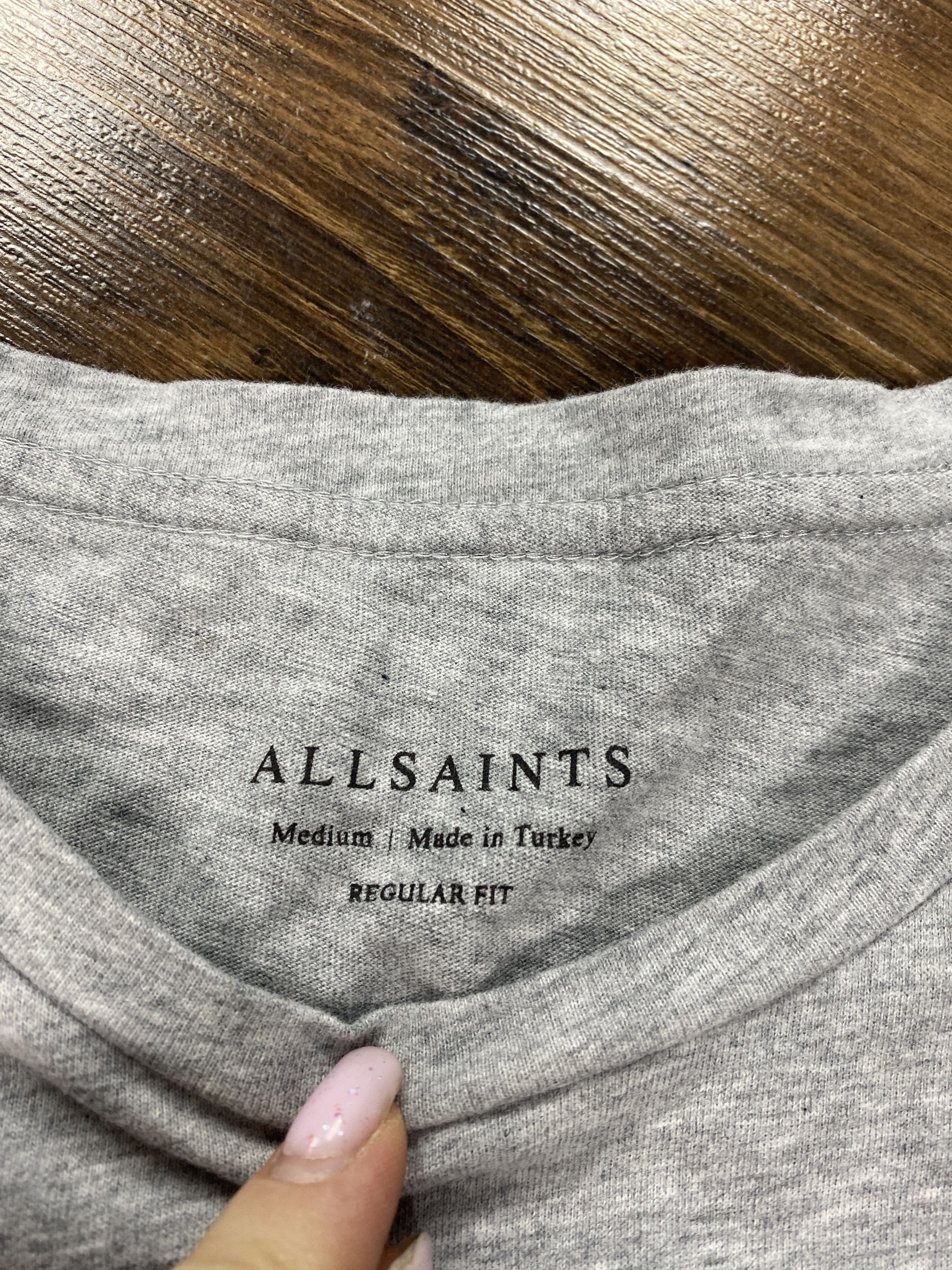 Allsaints Allsaints vintage crew neck t-shirt y2k Size US M / EU 48-50 / 2 - 4 Thumbnail