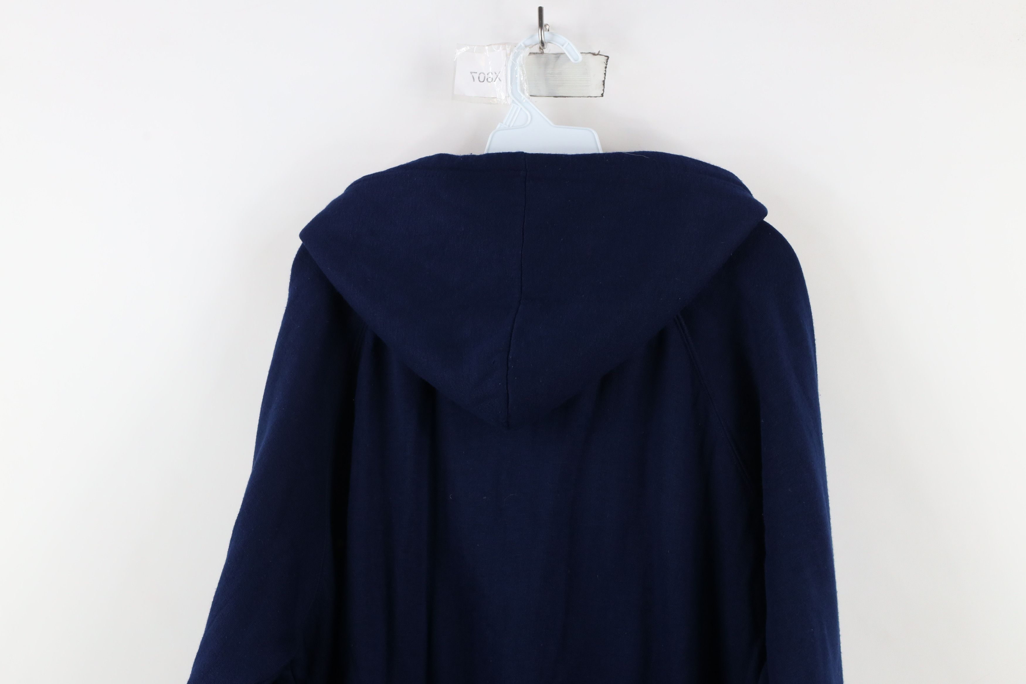 Vintage Vintage 90s Streetwear Thermal Knit Lined Full Zip Hoodie Size US XL / EU 56 / 4 - 10 Thumbnail