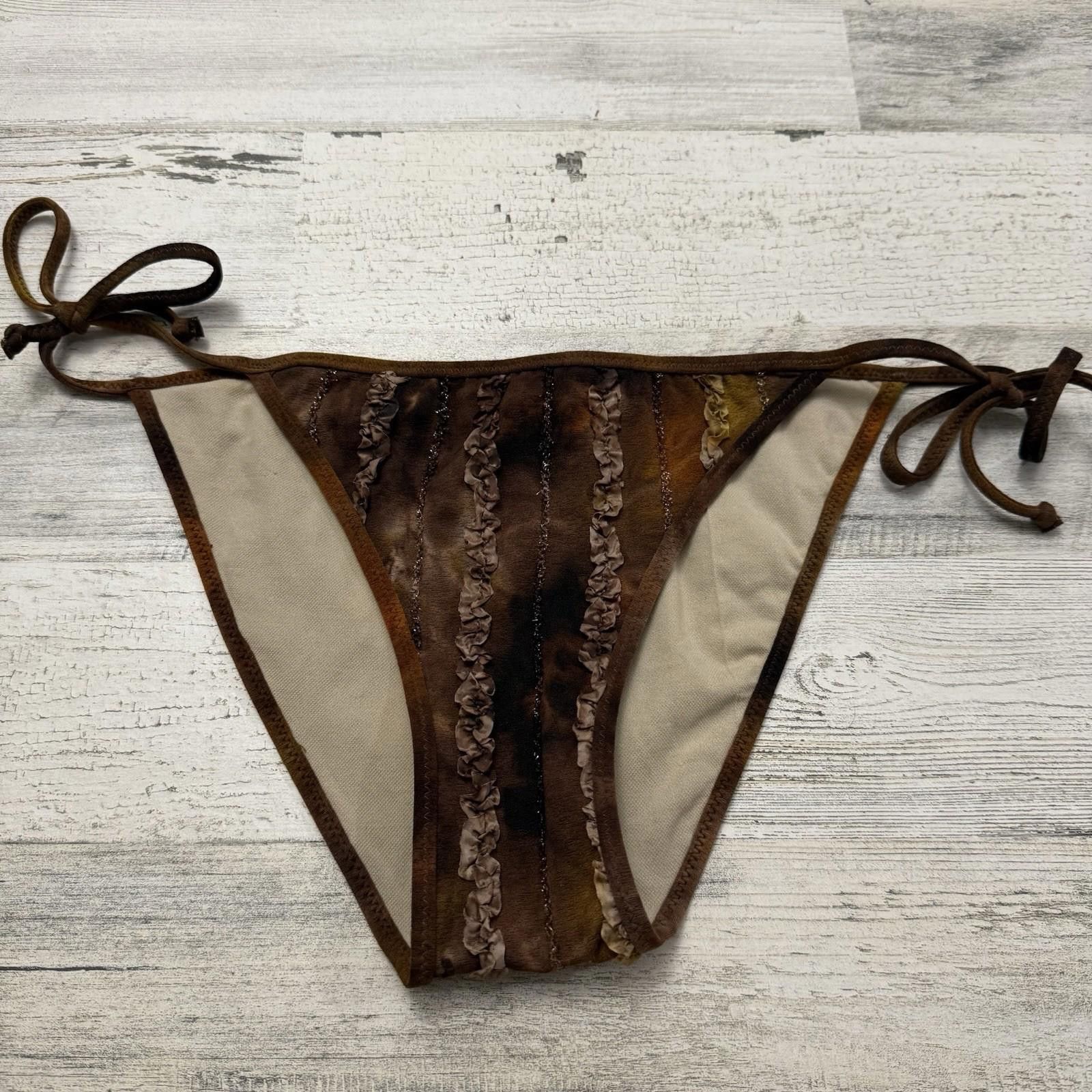 The Unbranded Brand Y2k boho indie tie dye swim bottoms medium Size ONE SIZE - 1 Thumbnail