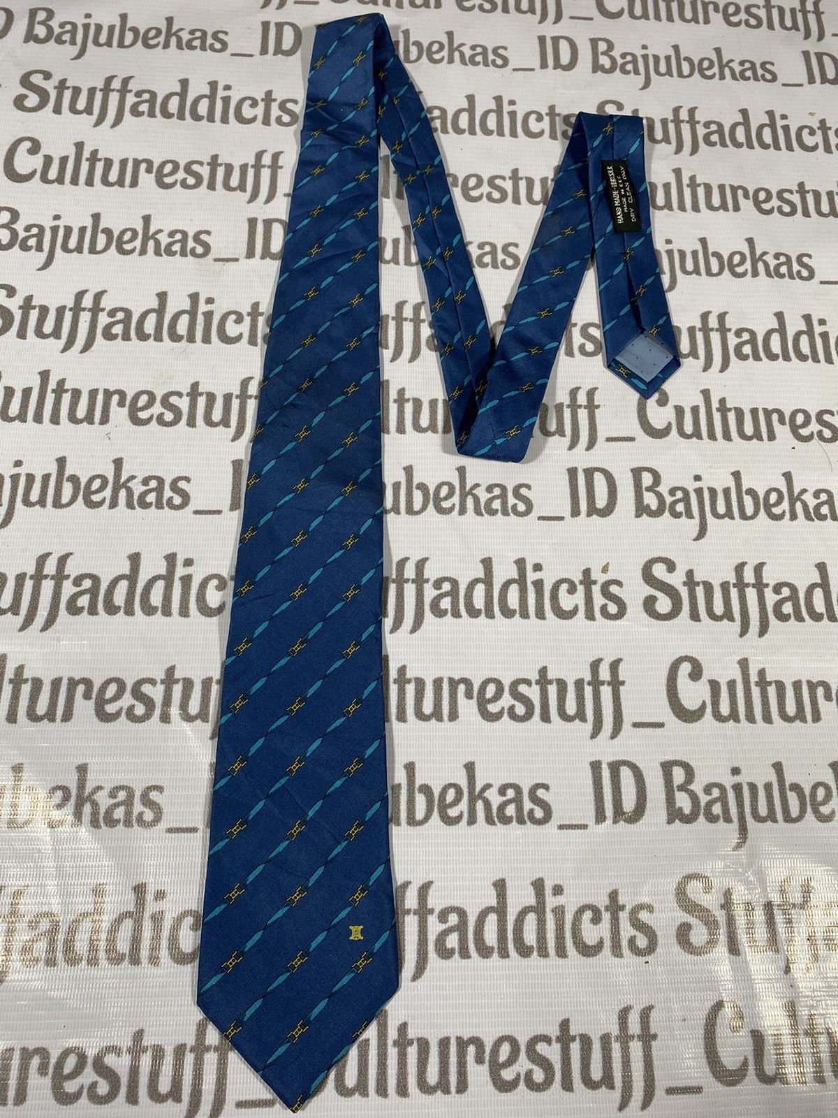 Celine Celine Paris Monogram Tie Size ONE SIZE - 2 Thumbnail