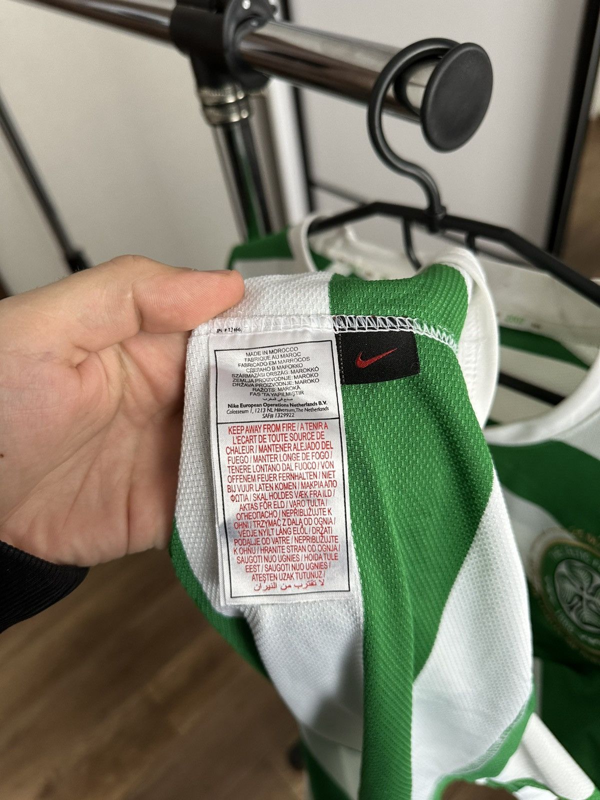 Nike 2007/2008 Nike Celtic Soccer Jersey T-Shirt Vintage Size US XXL / EU 58 / 5 - 11 Thumbnail