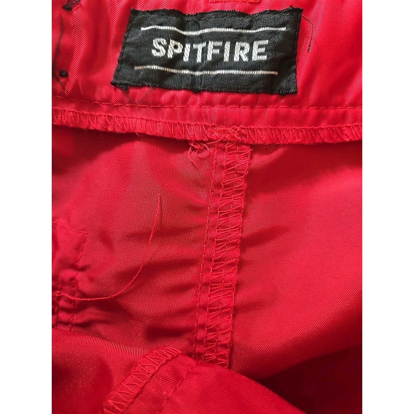 Spitfire Spitfire Nylon Red Parachute Nylon Hot Pants Size 9/10 Size 26" / US 2 / IT 38 - 8 Thumbnail