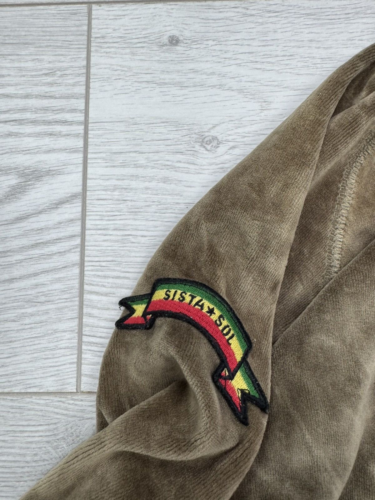 Pelle Pelle × Vintage Vintage Pelle Pelle Americana Embroidered Full Zip Hoodie Size M / US 6-8 / IT 42-44 - 5 Thumbnail