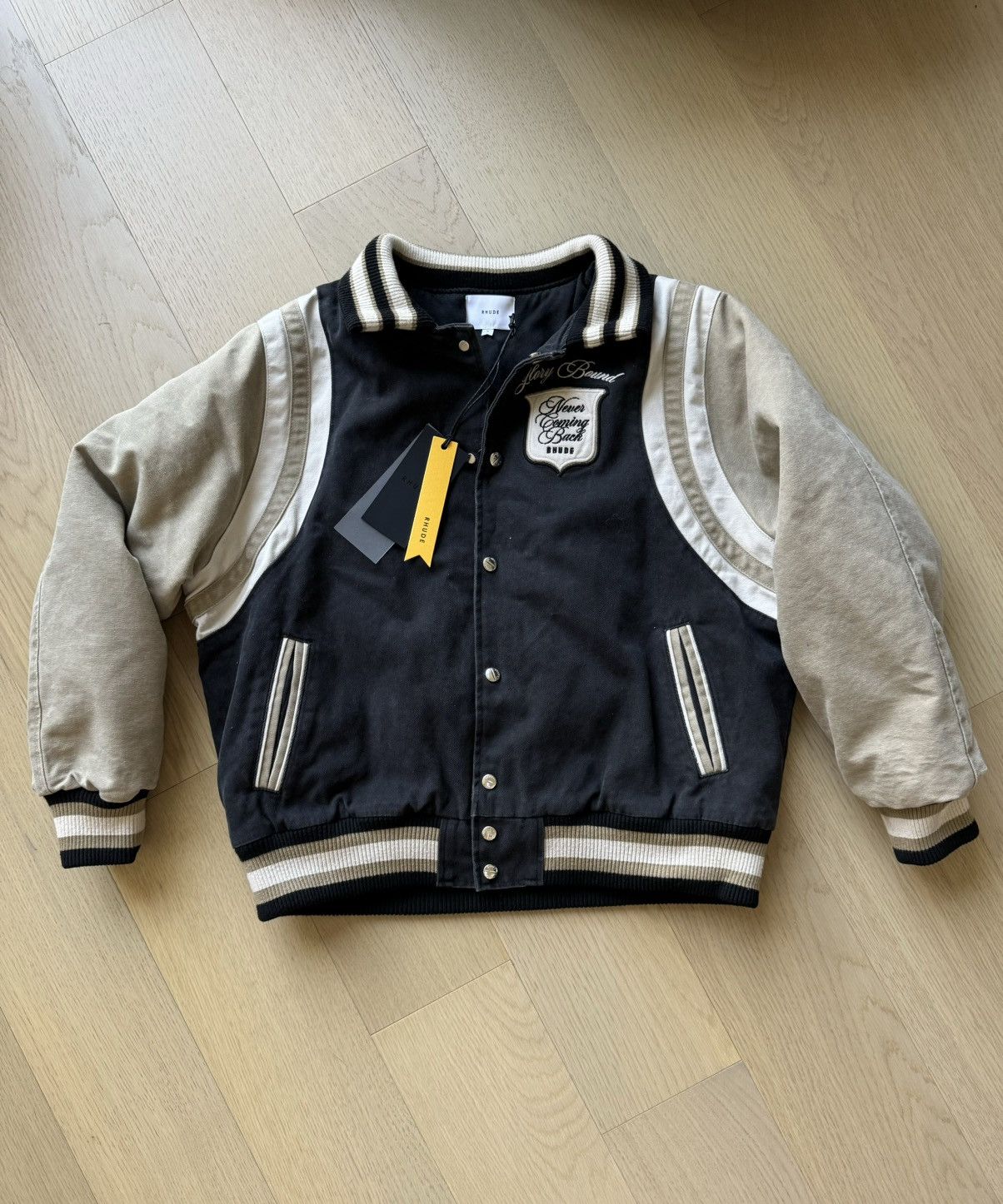 Rhude NEW rhude never coming back jacket Size US M / EU 48-50 / 2 - 2 Thumbnail
