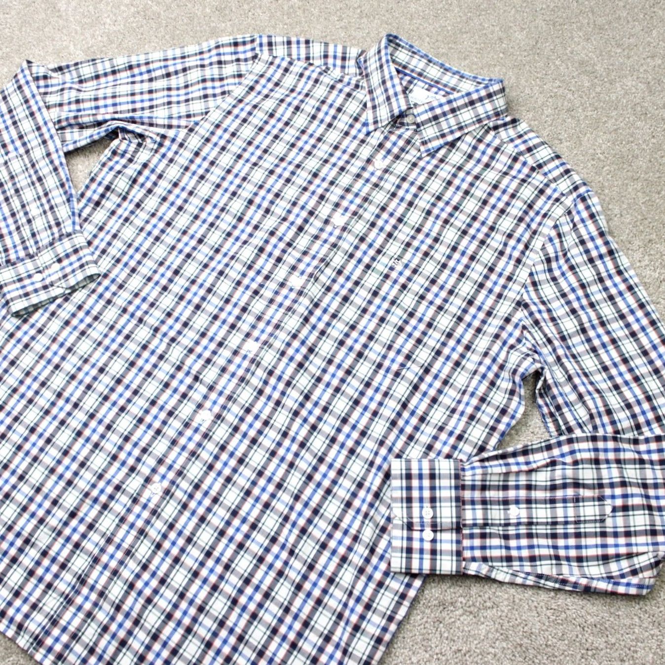 Southern Tide Southern Tide Shirt Men XL Plaid Charleston Button-Up Long Sleeve Multicolor Size US XL / EU 56 / 4 - 3 Thumbnail
