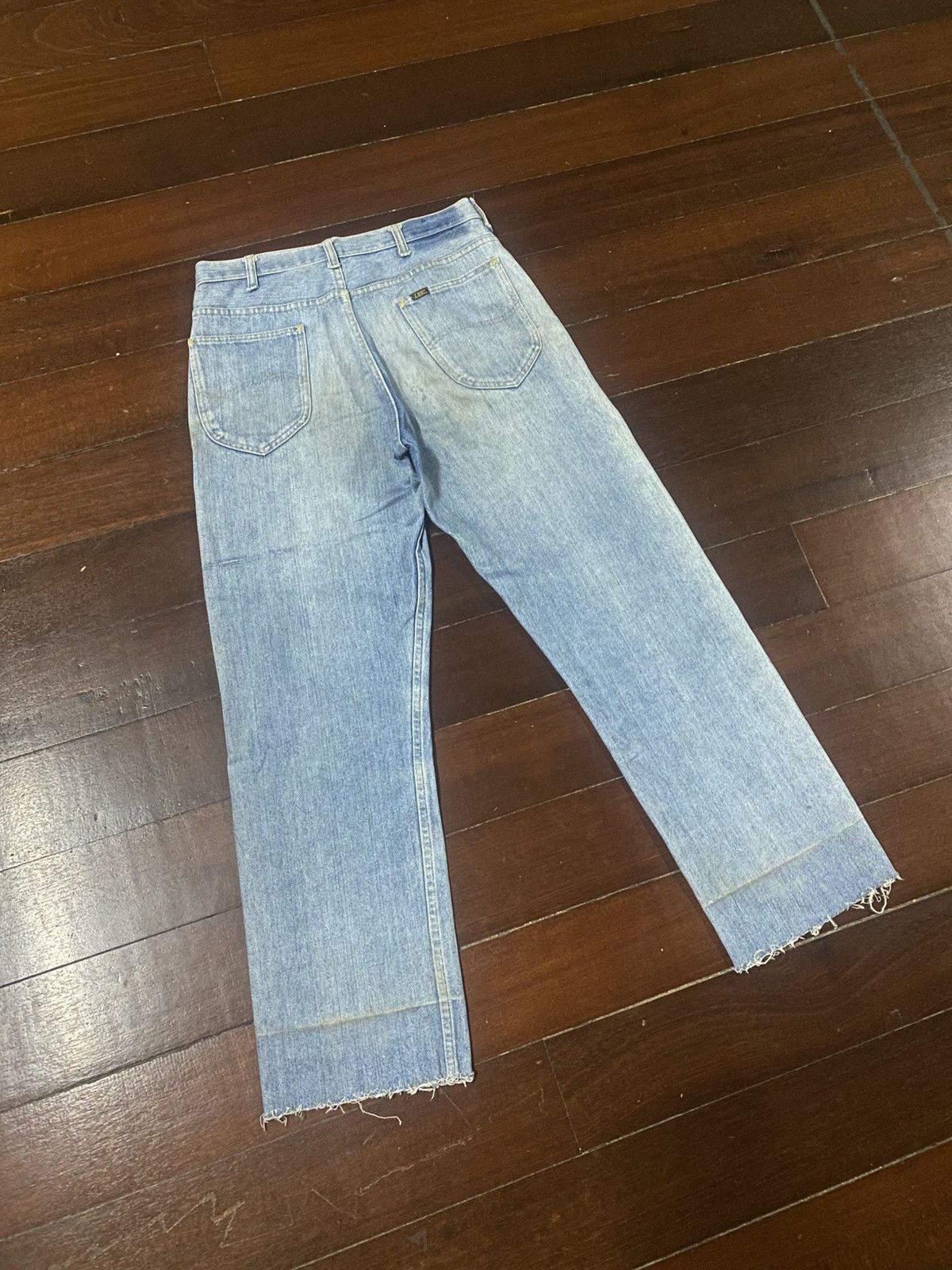 Lee Vintage 70s 80s Lee Riders Distressed mud wash rusty Size US 32 / EU 48 - 11 Thumbnail