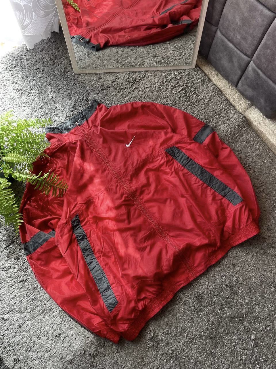 Nike × Vintage 90s Nike Vintage Light Jackets Streetwear Big Logo Swoosh Size US XL / EU 56 / 4 - 8 Thumbnail