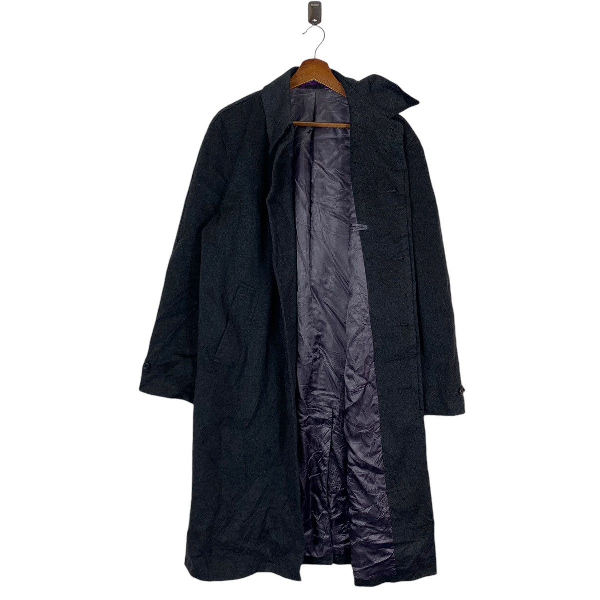 Paul Smith × Vintage VINTAGE PAUL SMITH COLLECTION WOOL OVERCOAT JACKET Size US L / EU 52-54 / 3 - 5 Thumbnail