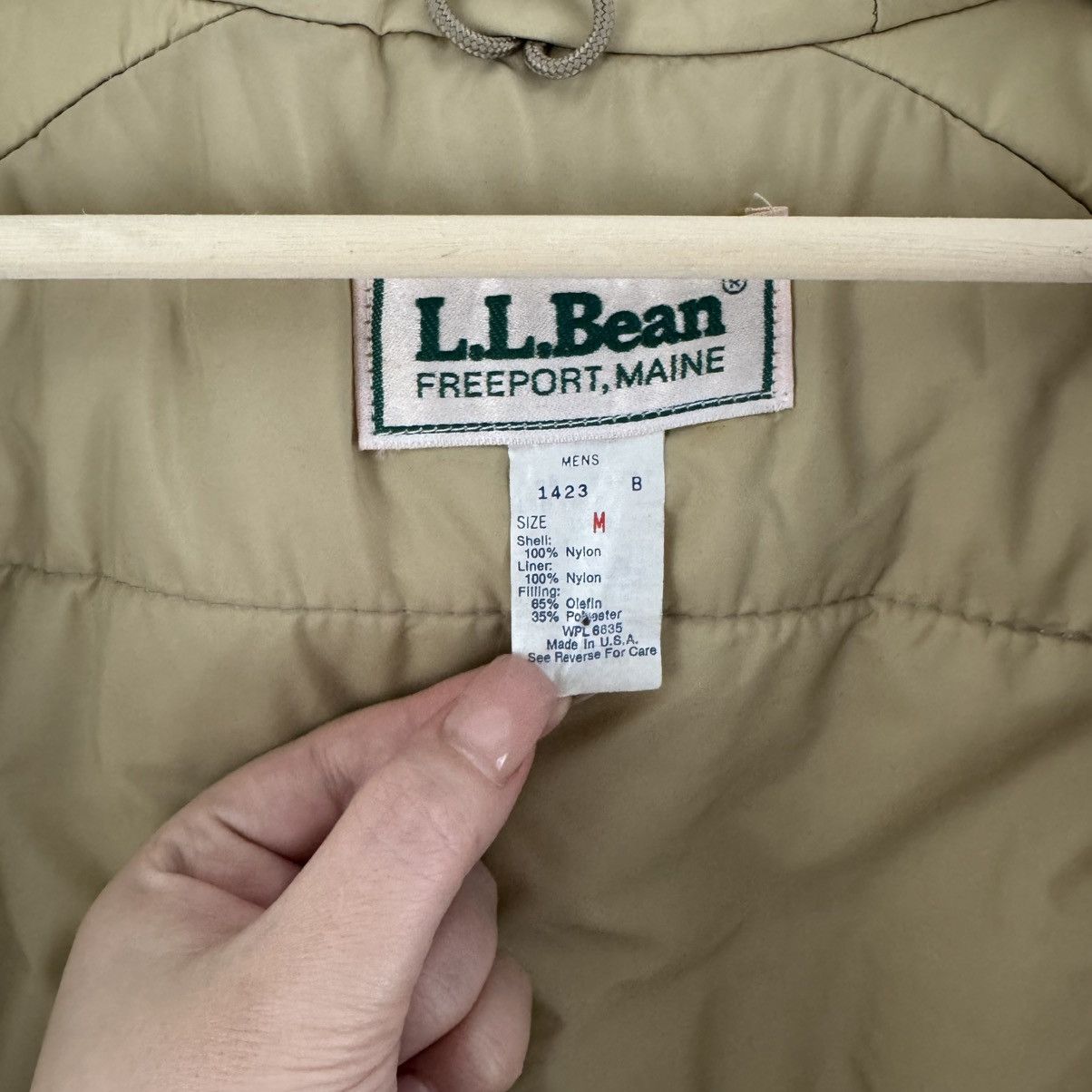 L.L. Bean L.L.BEAN Vintage Mens Green Freeport, Maine Outdoor Jacket Size US M / EU 48-50 / 2 - 11 Thumbnail