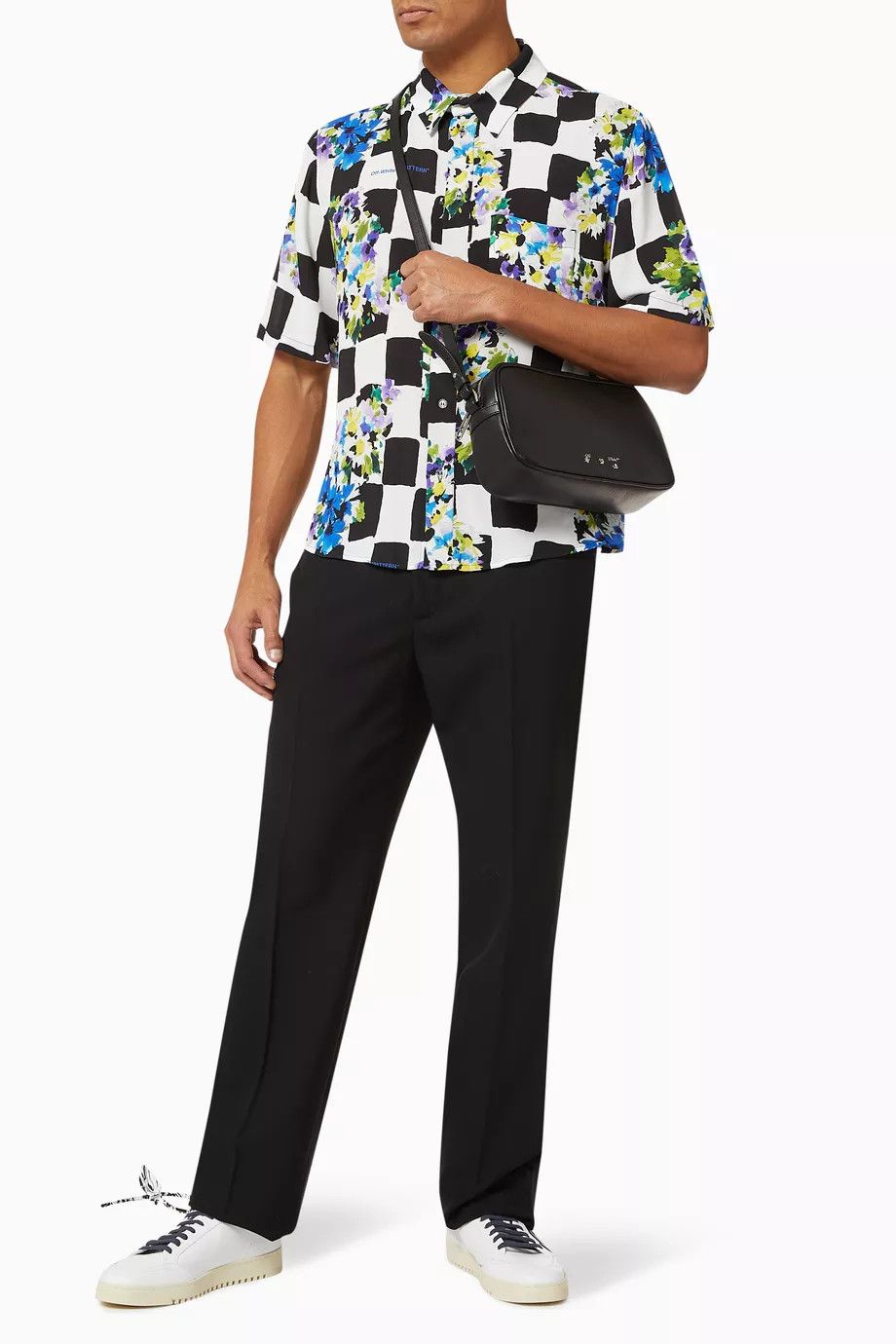 Off-White o1y0325 Patterned Shirt in Multicolor Size US M / EU 48-50 / 2 - 5 Thumbnail