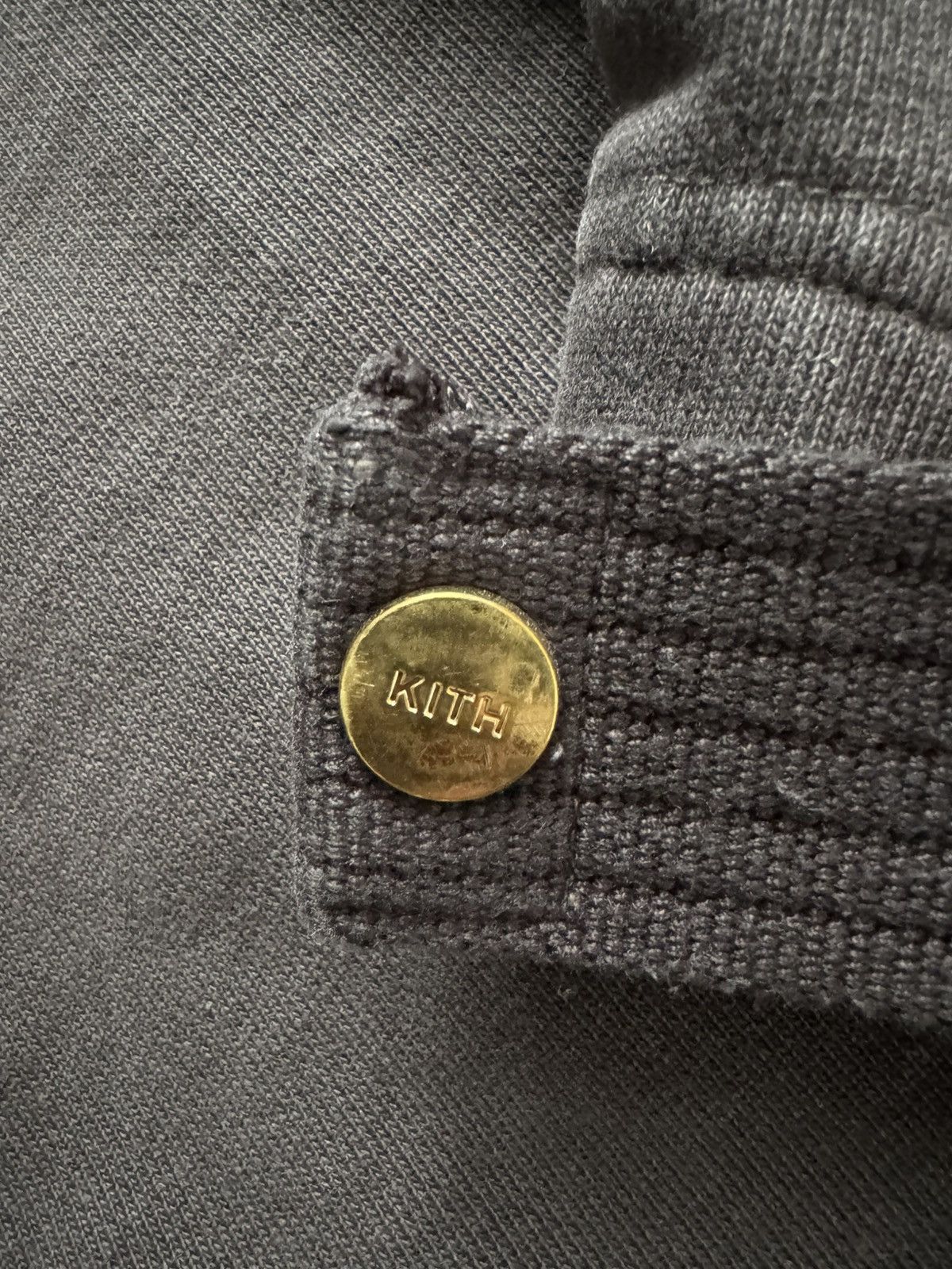 Kith Kith Men’s Full Zip Cargo Hoodie (Espresso/Grey) Size US XS / EU 42 / 0 - 11 Thumbnail