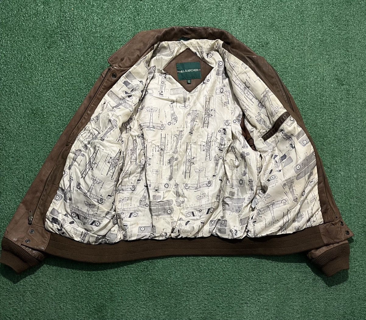 Leather × Vintage Real Leather Jacket Vintage 90s Size US S / EU 44-46 / 1 - 3 Thumbnail