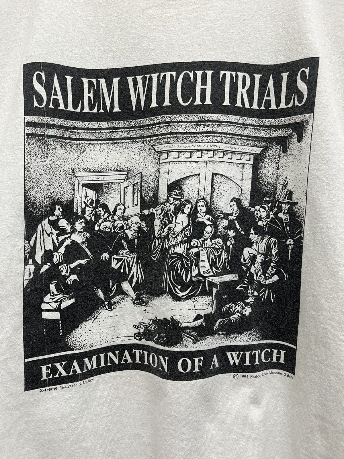 Vintage Movie 1994 Salem Witch Trials Horror Art Tee Extreme Designs Size US XXL / EU 58 / 5 - 2 Thumbnail