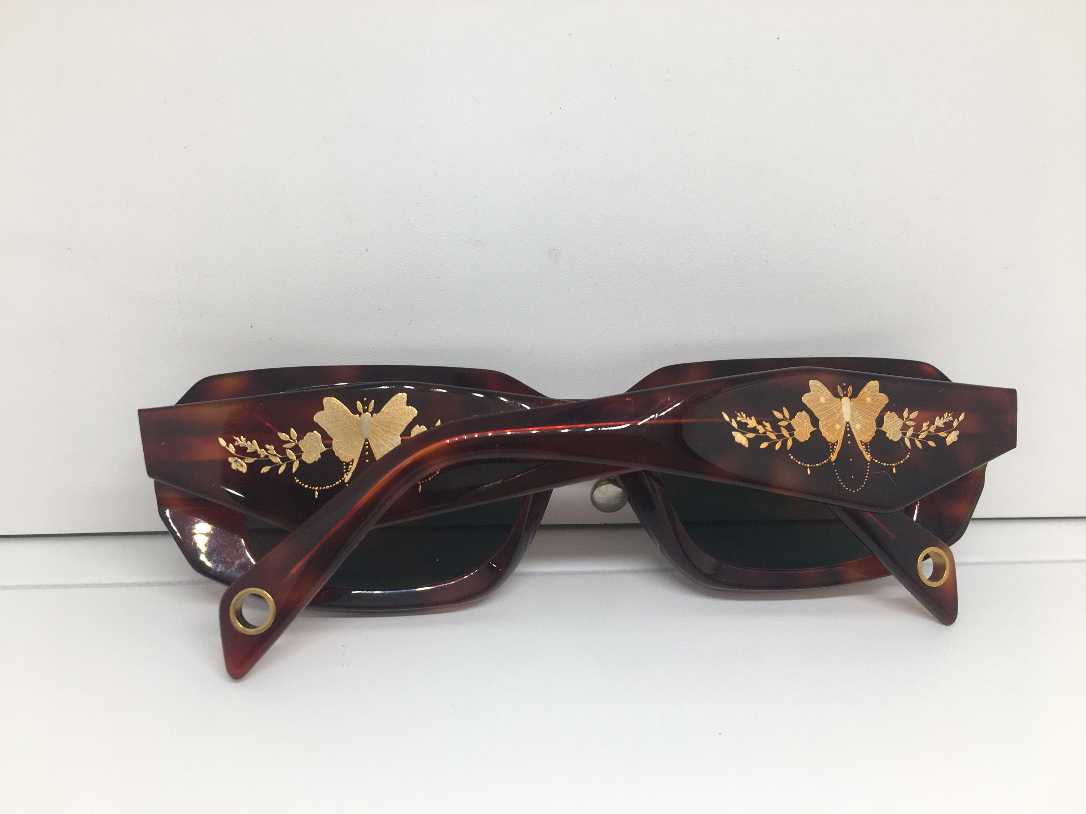 Emilio Pucci Emilio Pucci Tortoise Acetate Sunglasses Frame Italy Size ONE SIZE - 10 Thumbnail