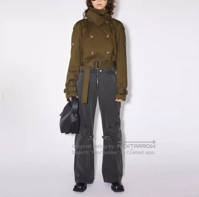 Acne Studios Acne Studios Washed and aged hot girl straight-leg work pa Size US 30 / EU 46 - 2 Thumbnail