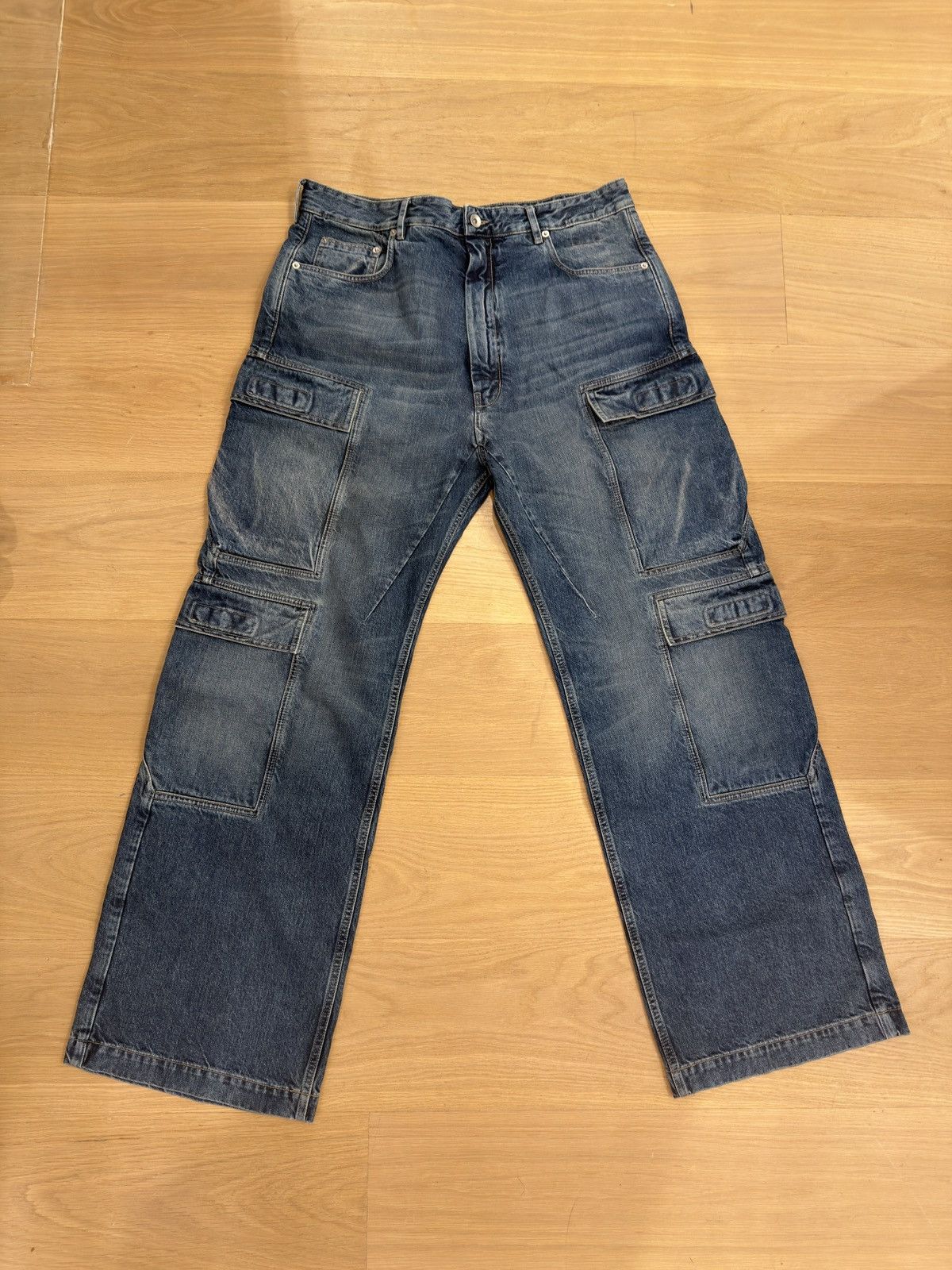 Rick Owens Drkshdw RICK OWENS DRKSHDW DENIM JEANS Size US 34 / EU 50 - 2 Thumbnail