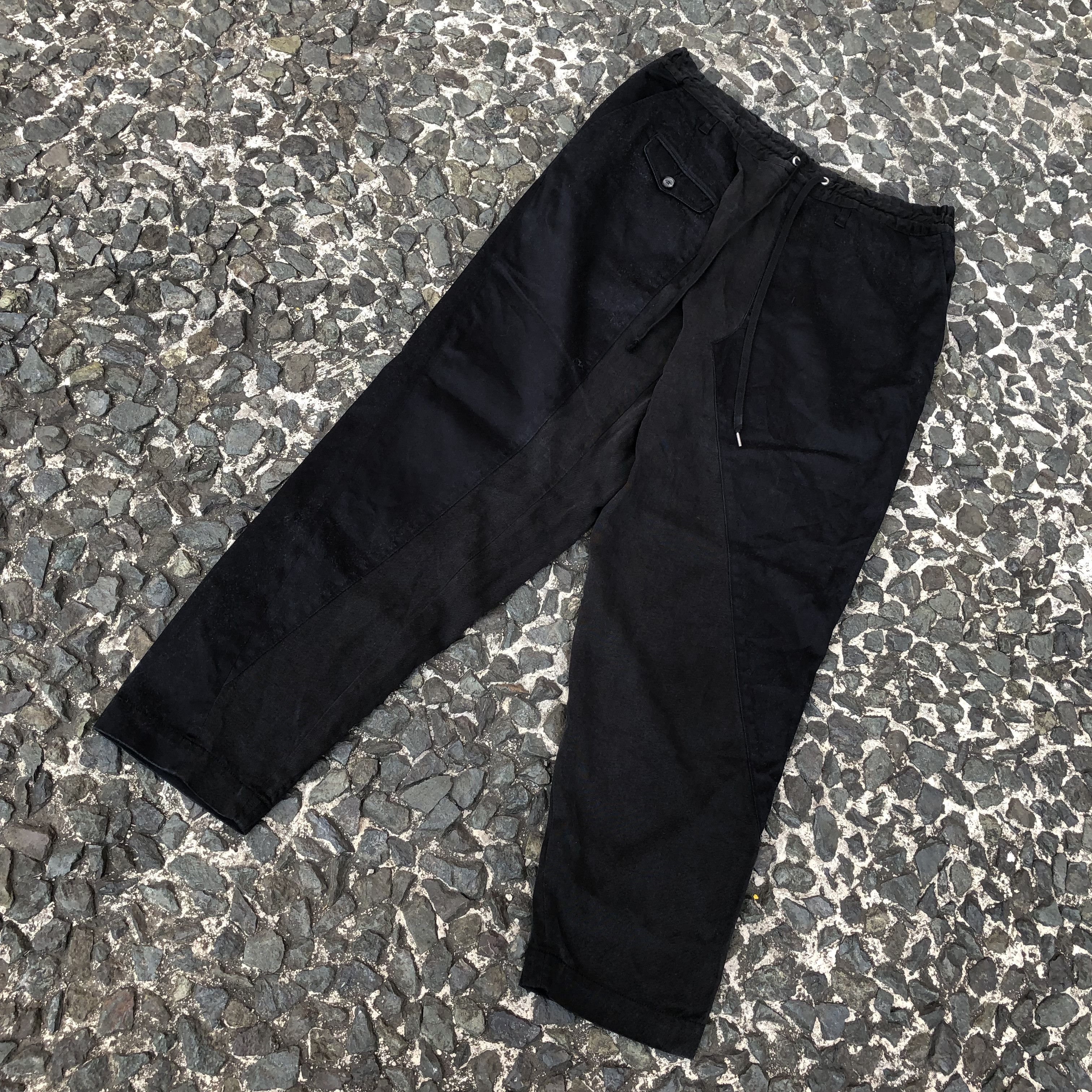 Maison MIHARA YASUHIRO Mihara Yasuhiro Asymmetrical Pants Size US 31 - 2 Thumbnail