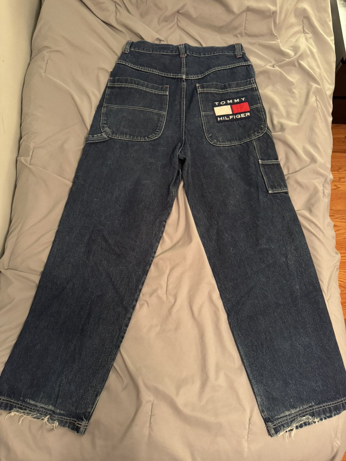 Tommy Hilfiger × Vintage Vintage Big Logo Tommy Hilfiger Jeans Size US 34 / EU 50 - 2 Thumbnail