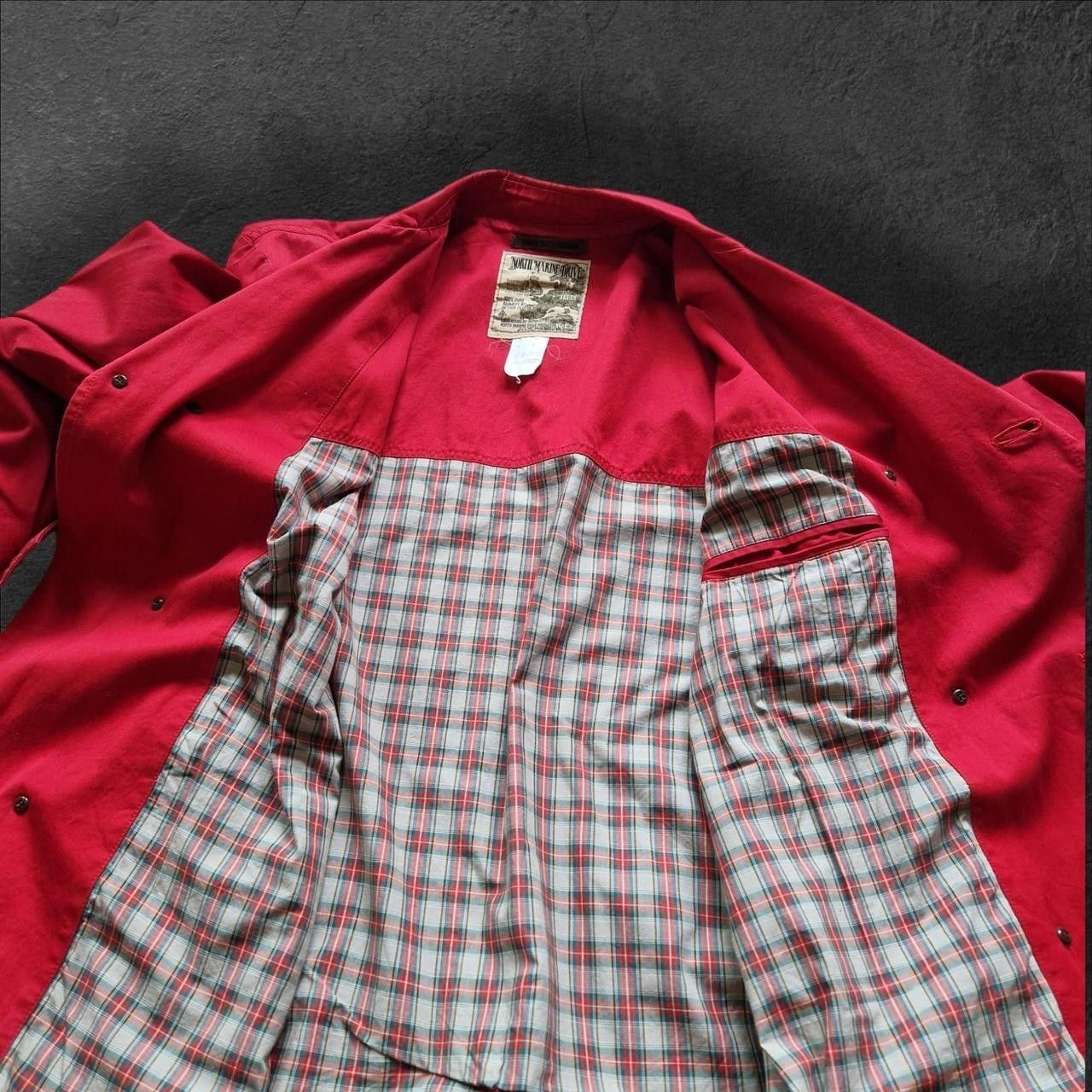 45rpm vintage 45rpm red oversized trench coat / overcoat Size US XL / EU 56 / 4 - 5 Thumbnail