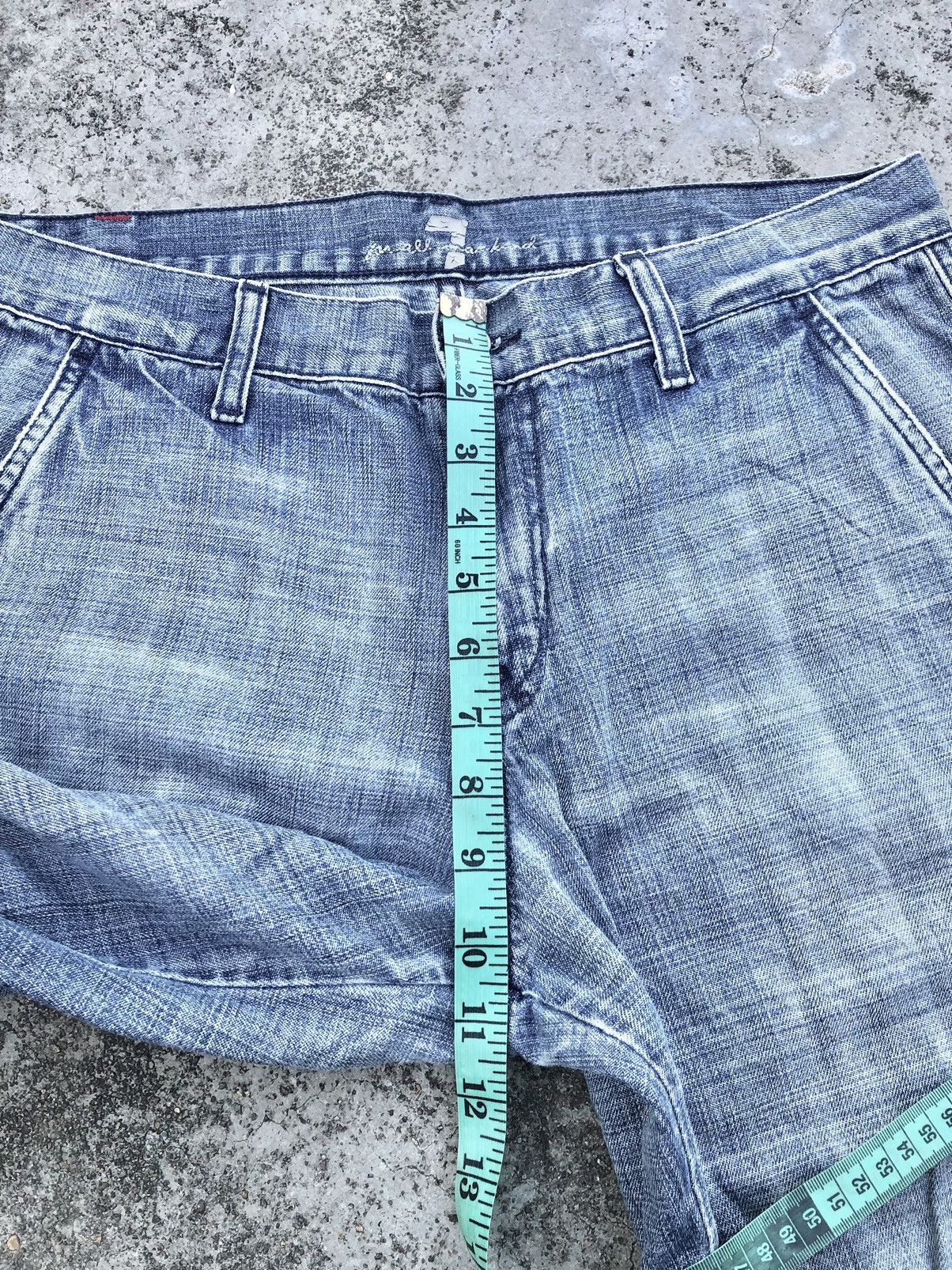 Vintage FLARED⚡️VINTAGE 7 FOL ALL MANKIND DISTRESSED DENIM Size US 32 / EU 48 - 9 Thumbnail