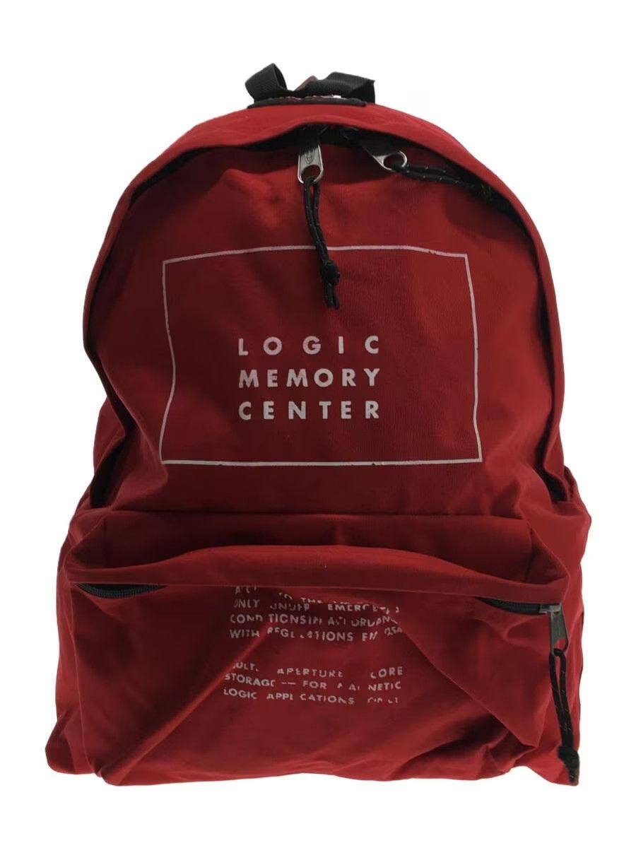 image of Undercover Aw18 Script Backpack in Red, Men's