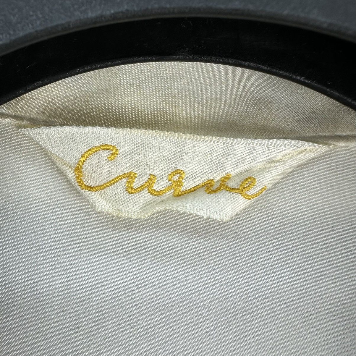 Flannel Vintage 90's Rockabilly Satin Shirt Loop Collar by Curve Size US M / EU 48-50 / 2 - 16 Thumbnail
