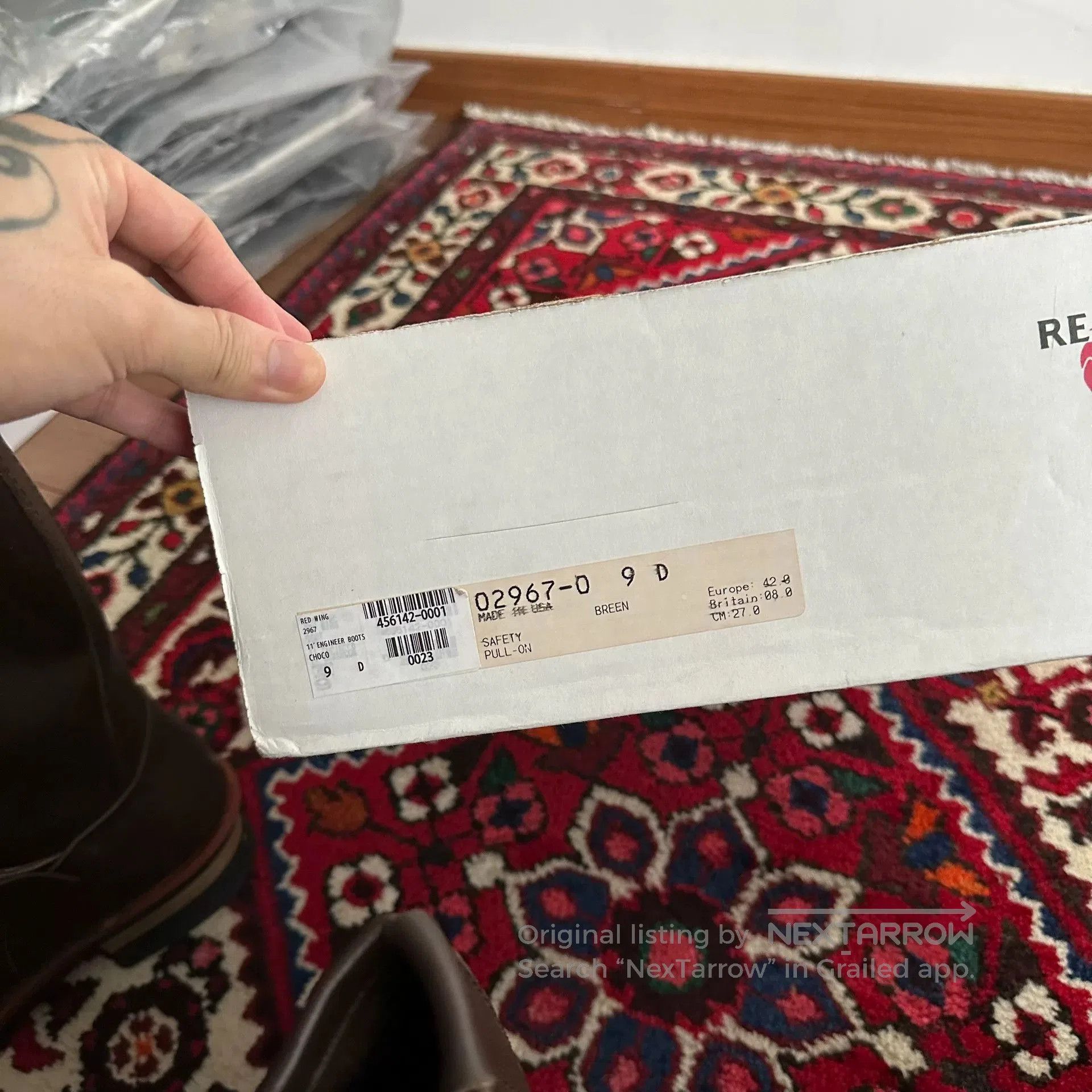 Red Wing Red Wing 2967 Boss Engineer Boots. Size US 9 / EU 42 - 7 Thumbnail