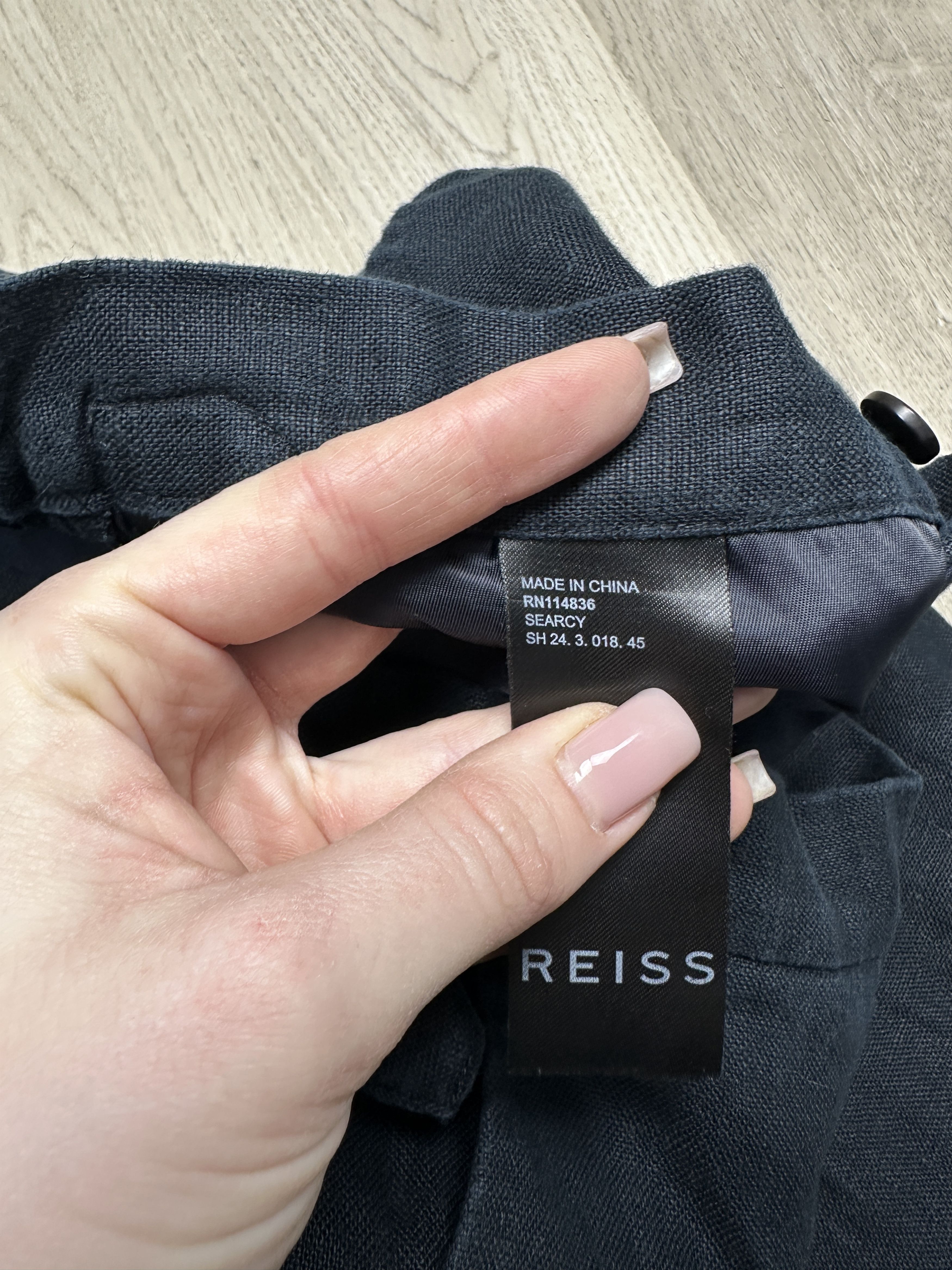 Reiss Reiss Mens Linen Chino Shorts Size US 34 / EU 50 - 4 Thumbnail