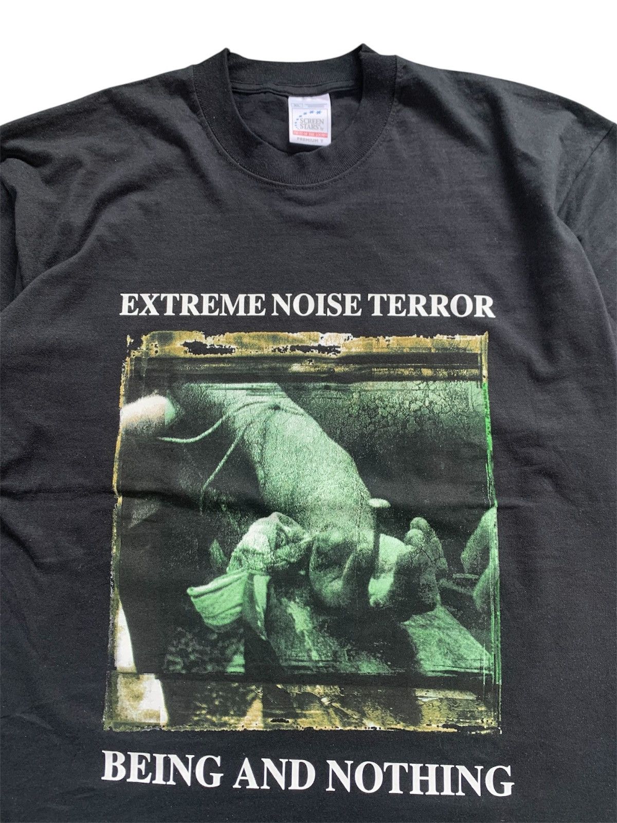 Band Tees Vintage 2000s Extreme Noise Terror Being Nothing Tee Size US XL / EU 56 / 4 - 2 Thumbnail
