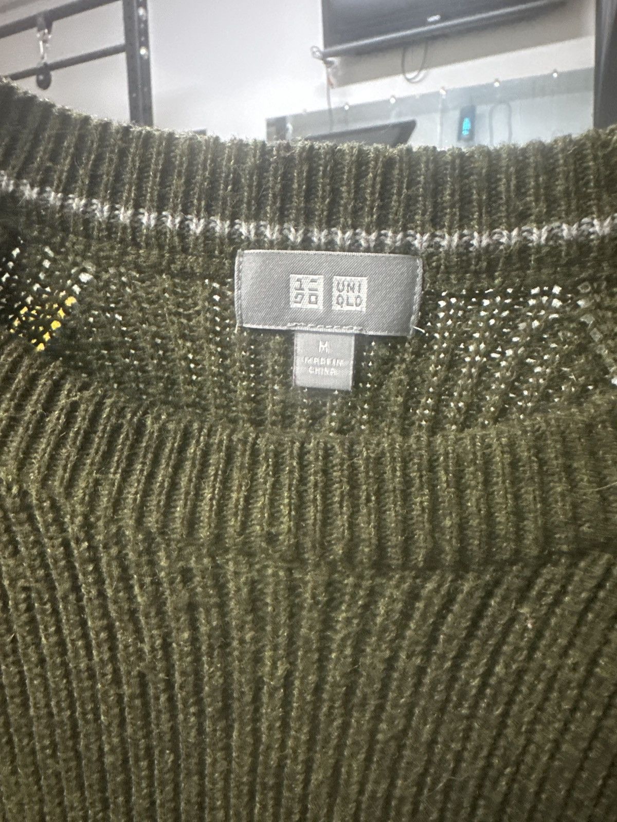Uniqlo Uniqlo Green Knitted long-sleeve Size US M / EU 48-50 / 2 - 2 Thumbnail