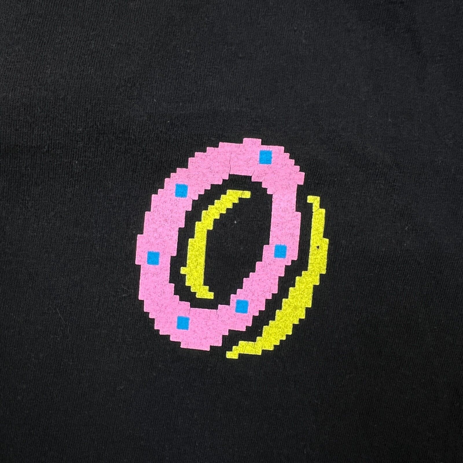 Odd Future × Rap Tees × Tyler The Creator Odd Future T Shirt Black Donut Graphic Short Sleeve Rap Tee Size US M / EU 48-50 / 2 - 6 Thumbnail