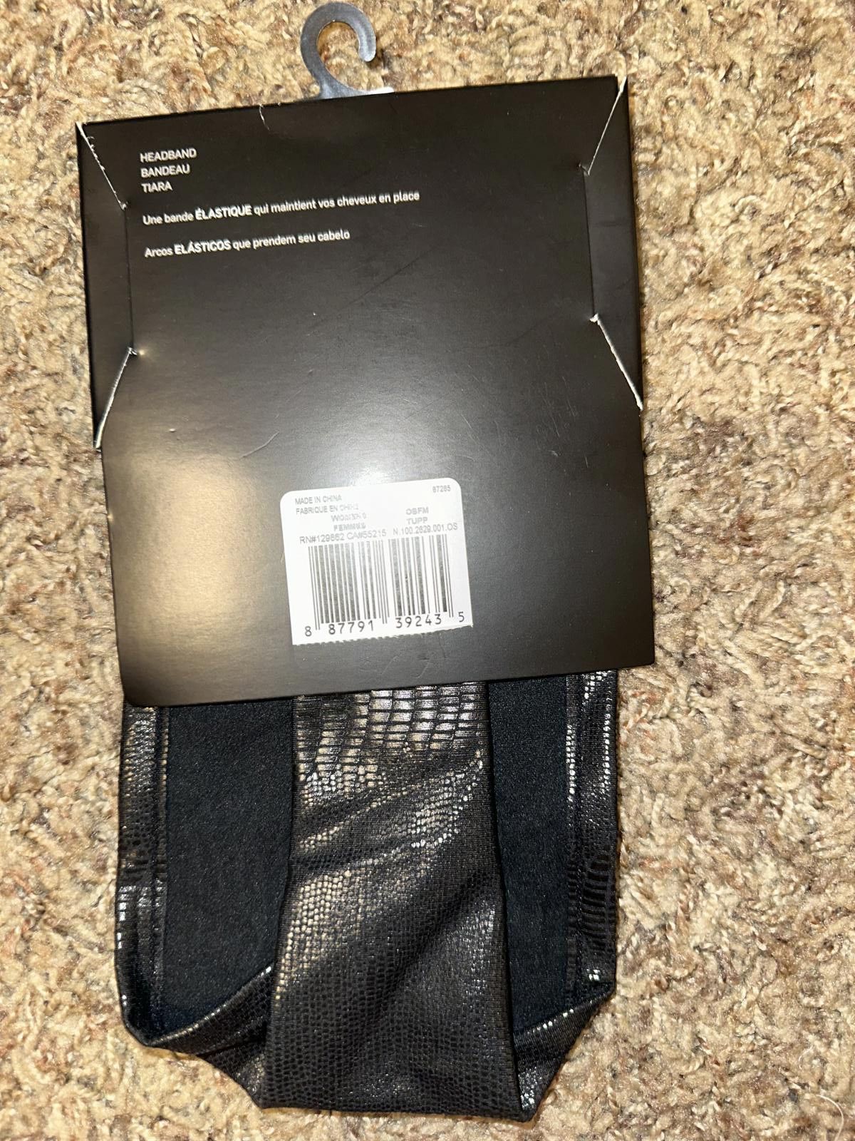 Nike Nike Faux leather look headband Size ONE SIZE - 5 Thumbnail