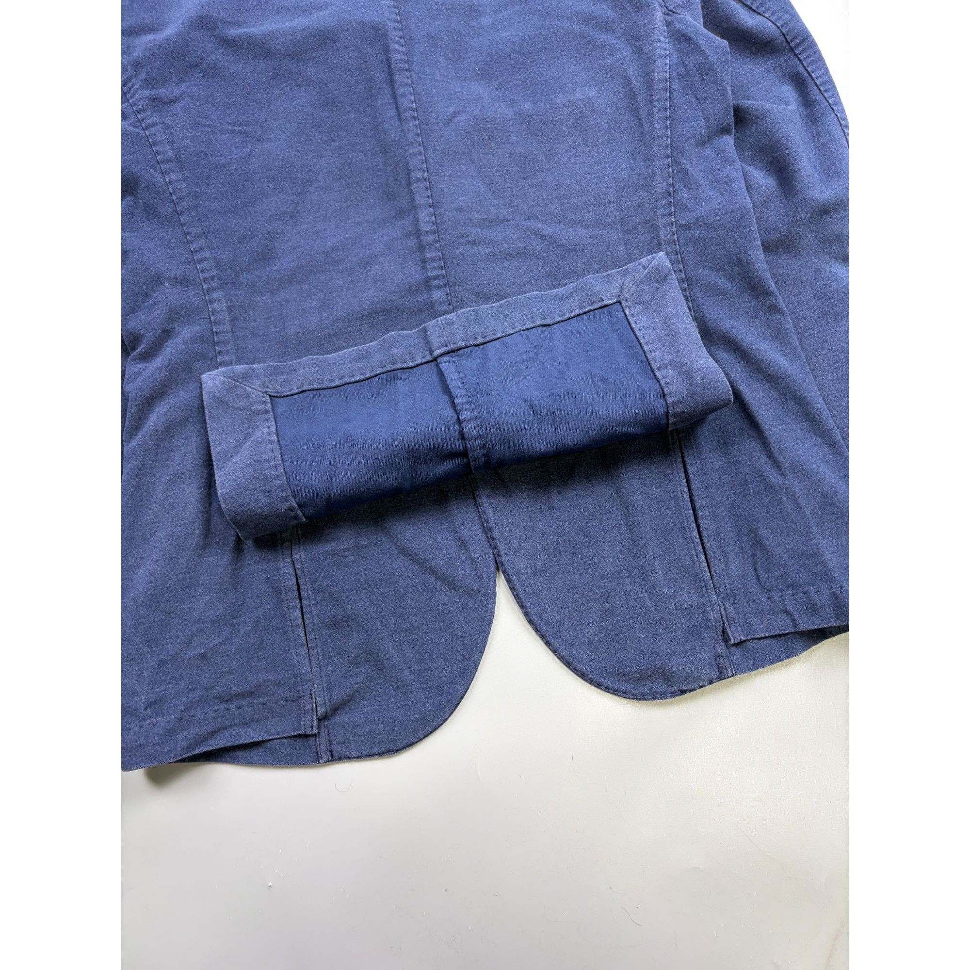 Boggi Boggi Milano Cotton Velour Garment Dyed Blazer (Y1248) Size 42R - 11 Thumbnail