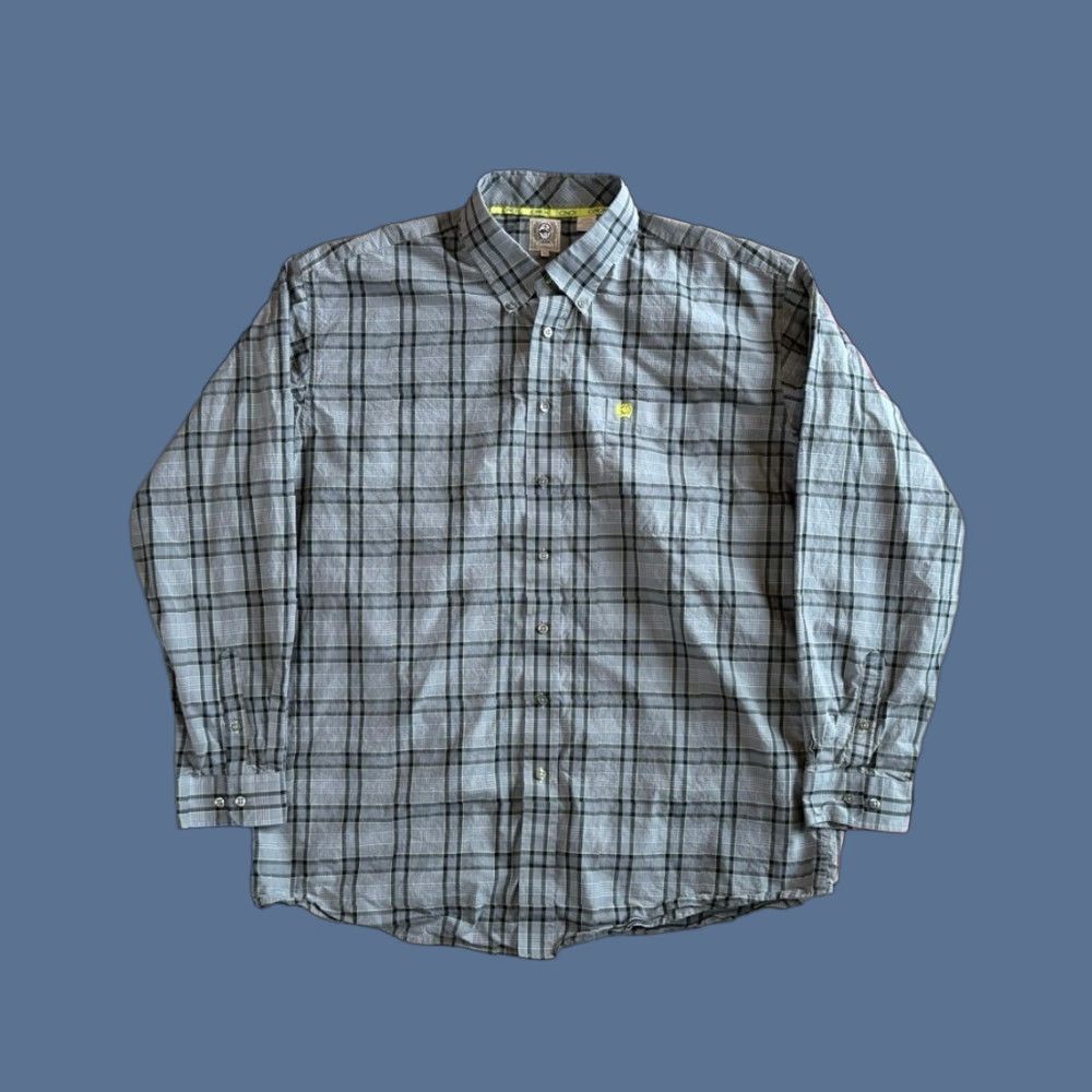 Vintage Cinch Shirt Men’s Plaid Button Up Long Sleeve Western Cowboy XL Size US XL / EU 56 / 4 - 1 Thumbnail