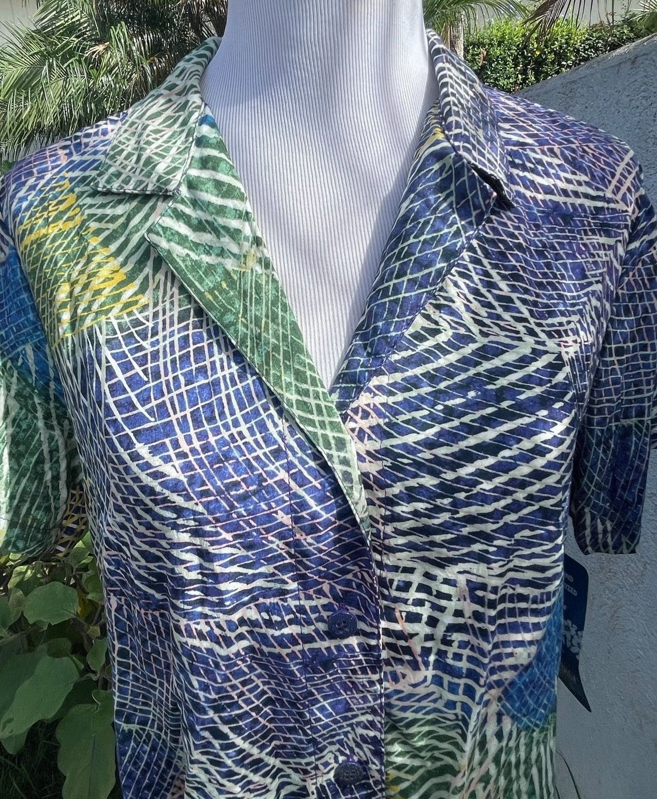 Jams World New Jams World Top Blouse Multicolored Women's Large Botton Size L / US 10 / IT 46 - 3 Thumbnail