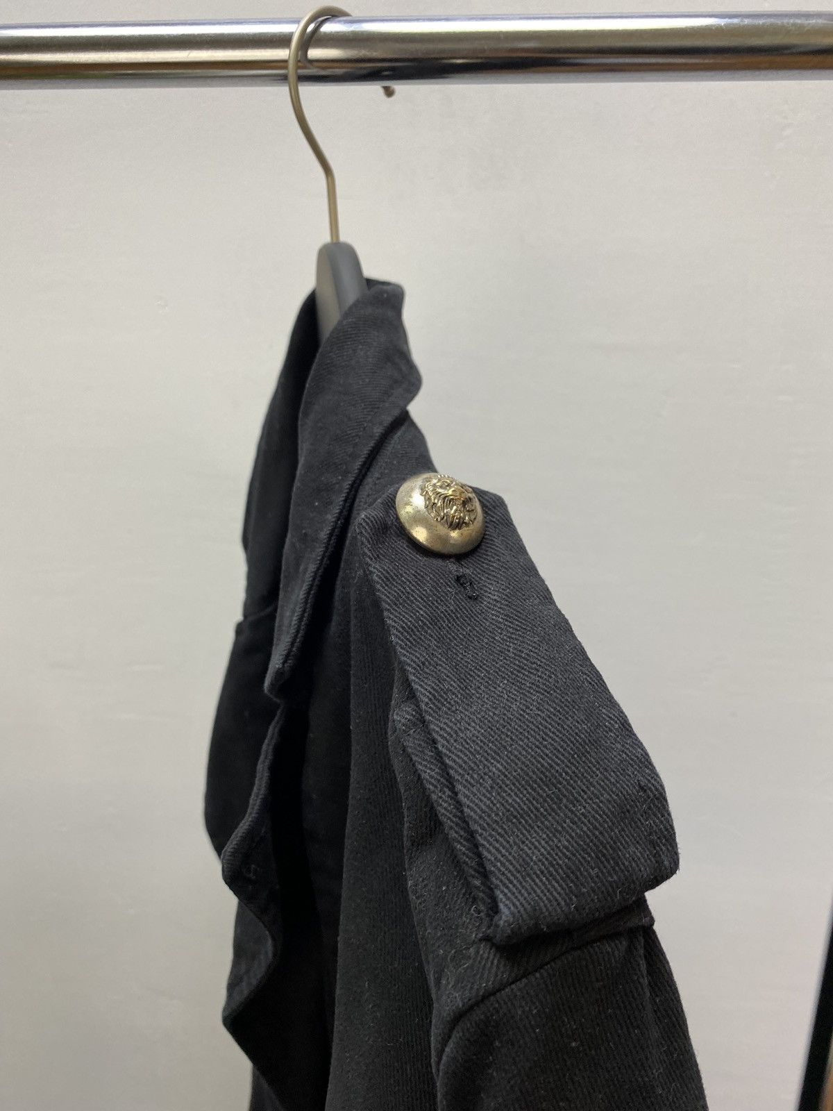 Other Vintage Faith Connexion Black Trench Coat Jacket Men’s Black Size US M / EU 48-50 / 2 - 6 Thumbnail