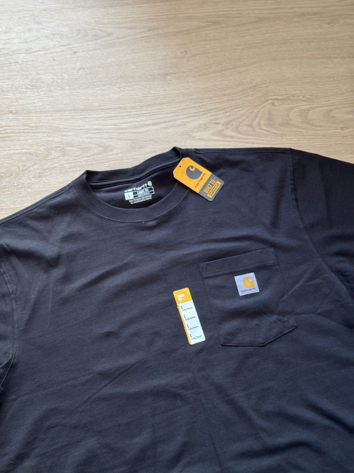 Carhartt Carhartt Wokwear Loose Fit Baggy Black Pocket T-Shirt Size US XL / EU 56 / 4 - 3 Thumbnail