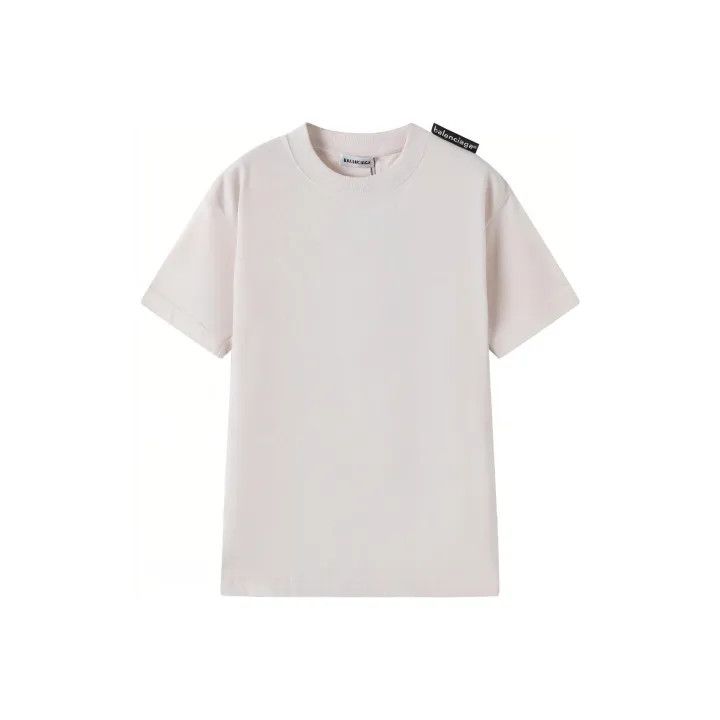 Balenciaga Balenciaga Solid Color Round Neck T-Shirt 0079 Size M / US 6-8 / IT 42-44 - 1 Thumbnail