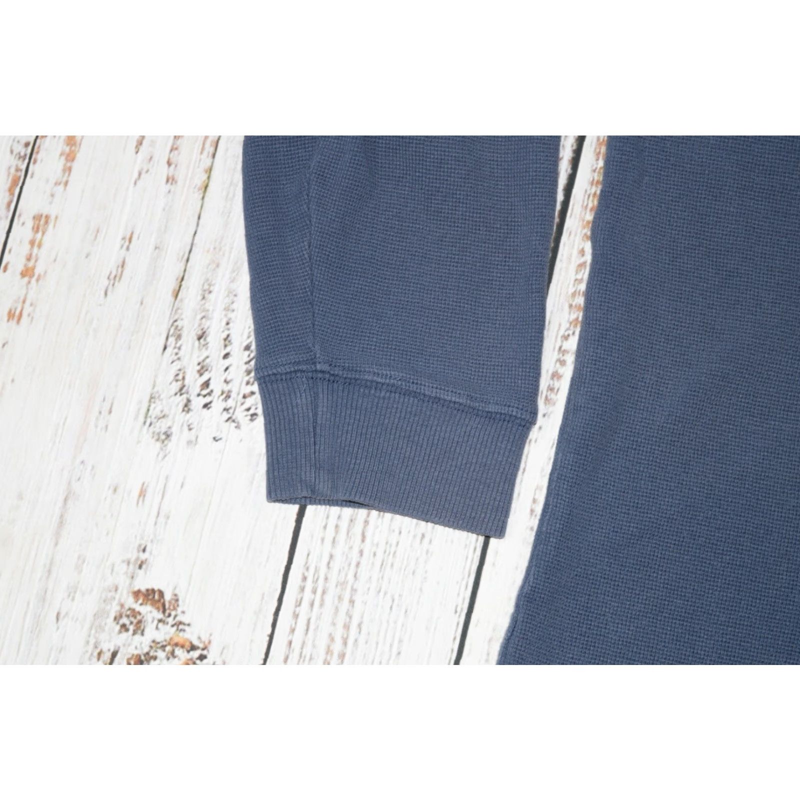 Vintage VINTAGE L.L. BEAN Men’s Knit Sweater Fisherman Crewneck Long Sleeve Solid Blue Medium Size US L / EU 52-54 / 3 - 3 Thumbnail