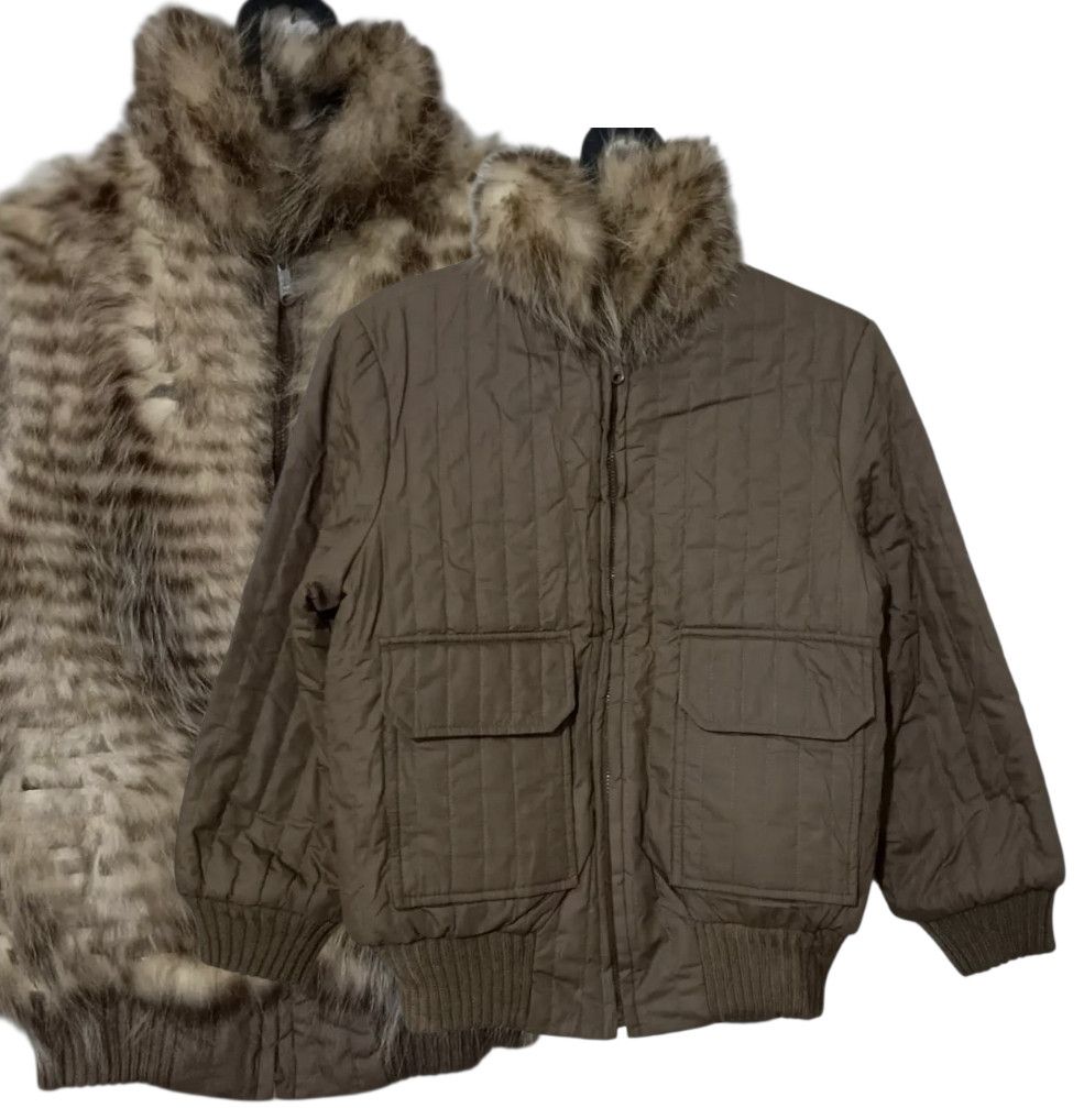 If Six Was Nine Faux Fur Archive Reversible Puffer Bomber Jacket if6was9 Size US S / EU 44-46 / 1 - 1 Thumbnail